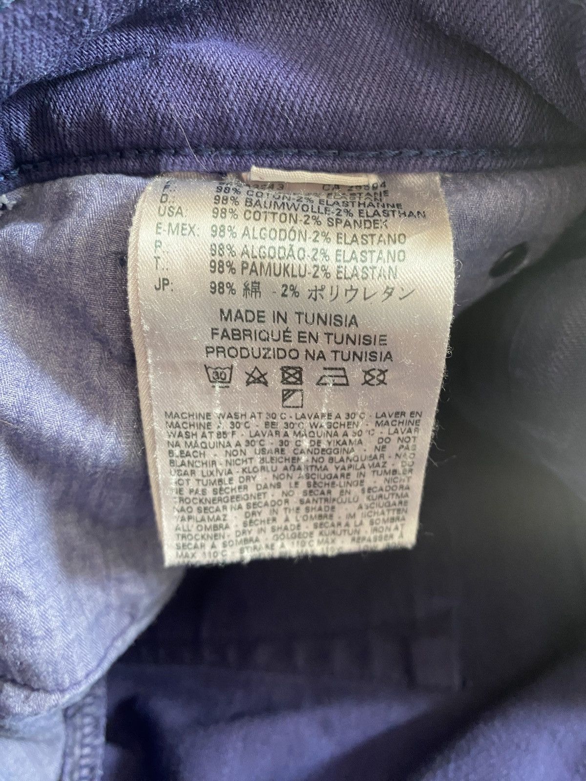 Diesel Black Gold Diesel Black Gold Jeans, Dark Purple, Excellent Condition Size US 31 - 6 Thumbnail