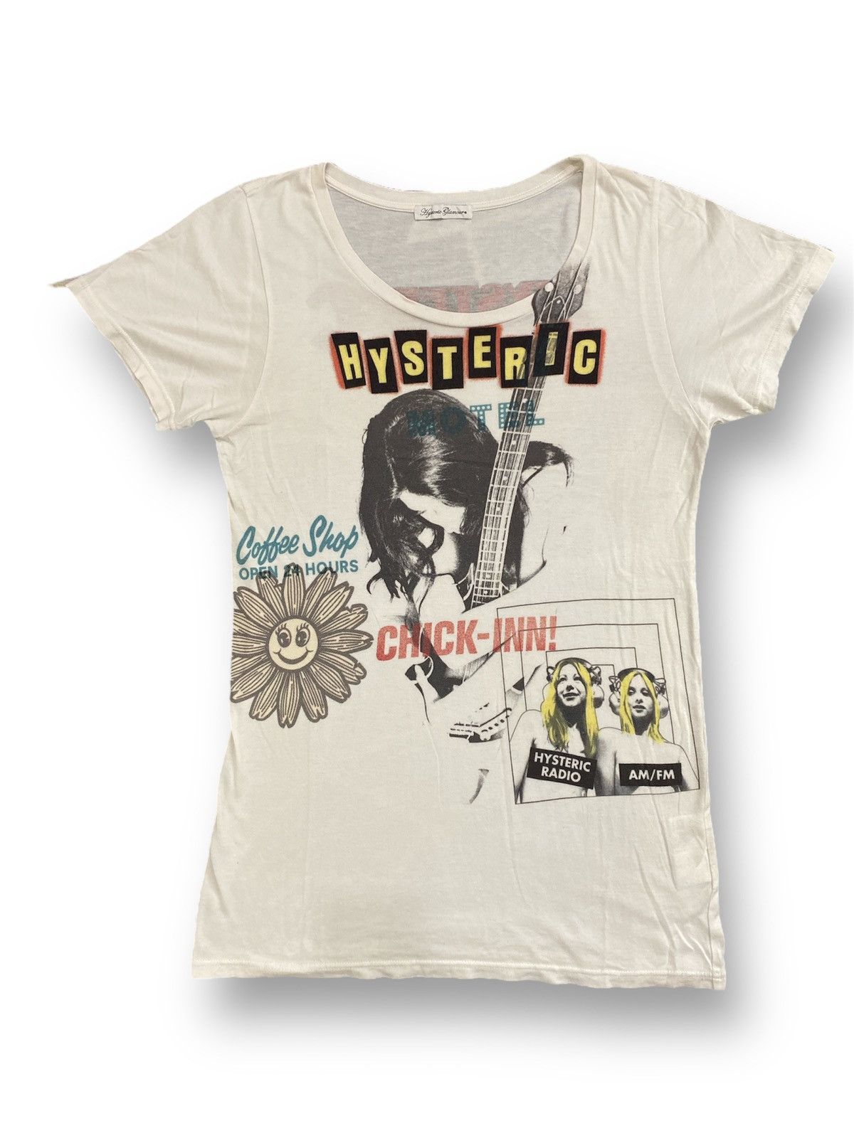 Hysteric Glamour Vintage Hysteric Glamour Guitar Girl Tee Size M / US 6-8 / IT 42-44 - 1 Thumbnail