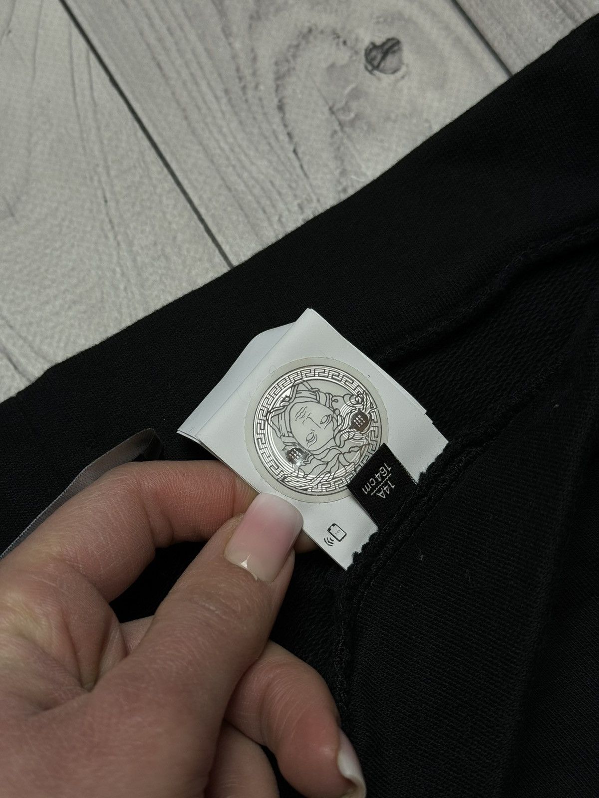 Versace Versace pants women's joggers logo gold line size Xs/S black Size 30" / US 8 / IT 44 - 7 Thumbnail