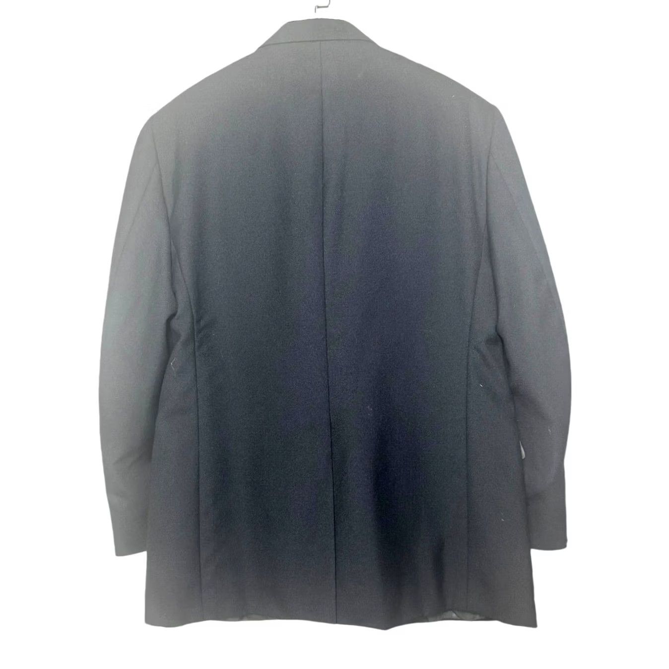 Stafford Stafford Blazer Mens 42R Navy Blue Worsted Wool Blend Two-Button Jacket Size 42R - 5 Thumbnail
