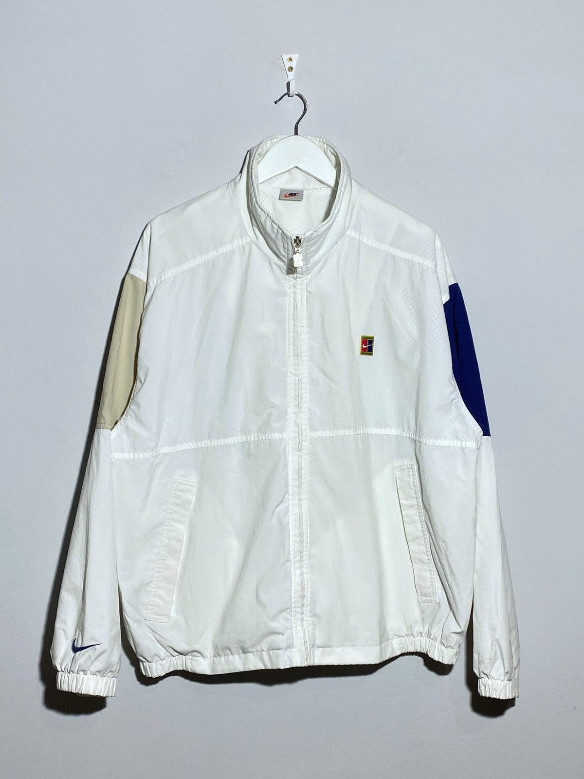 Nike × Streetwear × Vintage Vintage 90s Nike Court Nylon Jacket 