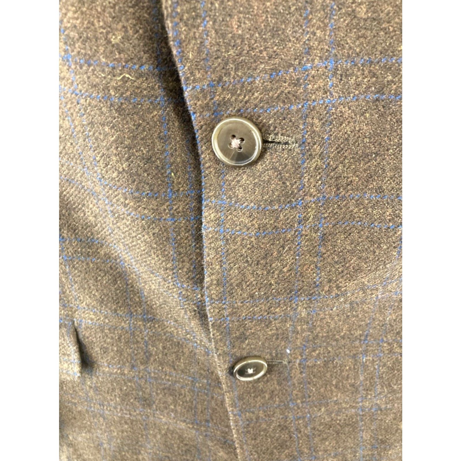 Vintage lyle and scott Sport Coat Mens 44L Silk Wool Cashmere Coat Size US S / EU 44-46 / 1 - 7 Thumbnail