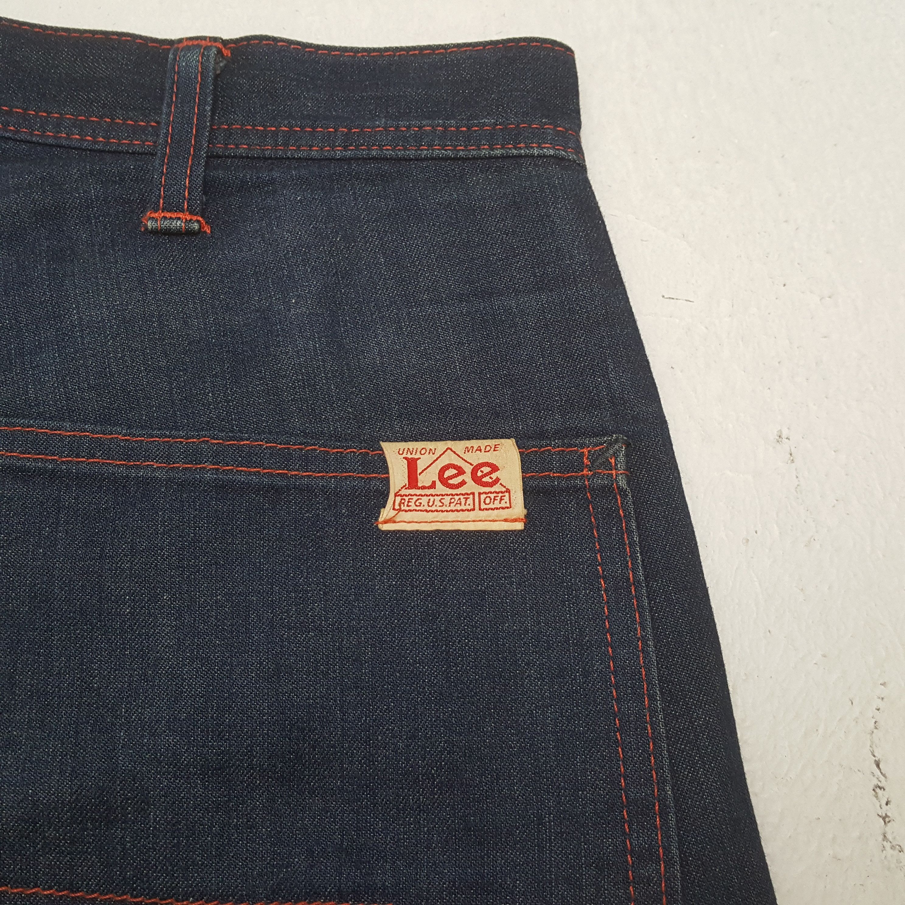 Lee Lee Made in Japan Jeans RR28 Size US 35 - 15 Thumbnail