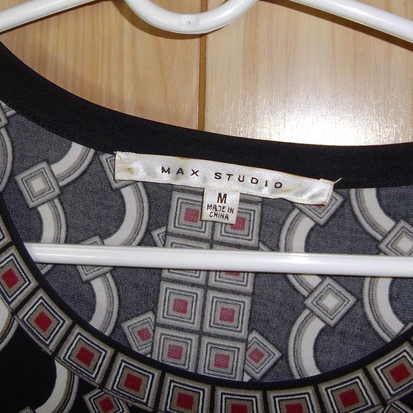 Other Max Studio Scoop Neck 3/4 Sleeve Long Blouse M Size M / US 6-8 / IT 42-44 - 3 Thumbnail