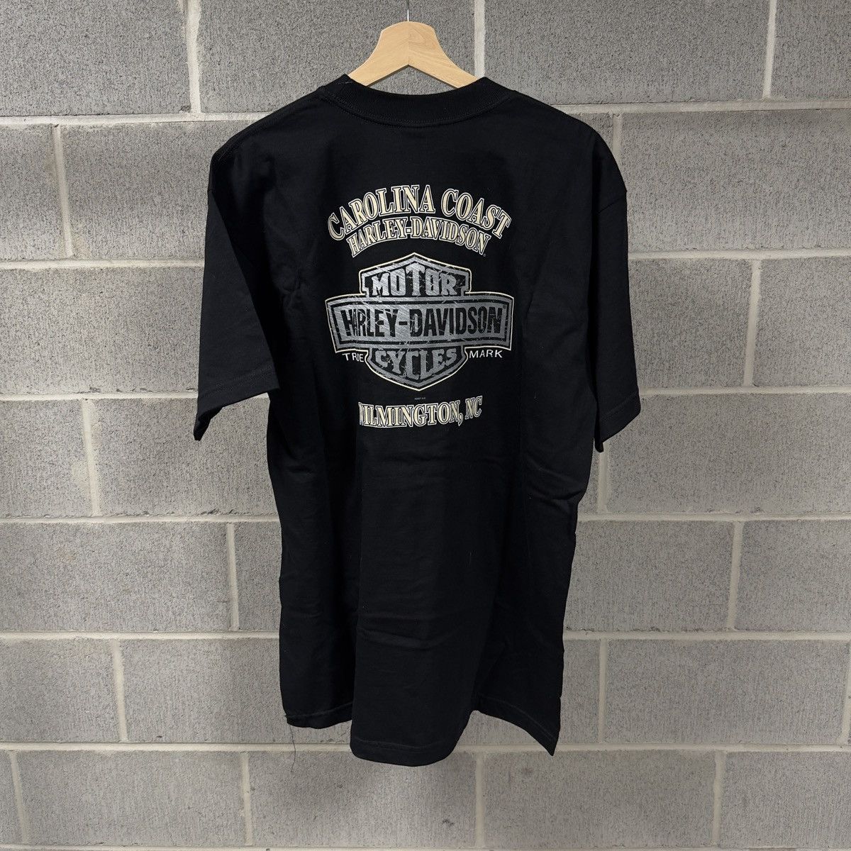 Harley Davidson Vintage Harley Davidson Made in USA Logo Shirt Biker WCC Size US XL / EU 56 / 4 - 4 Thumbnail