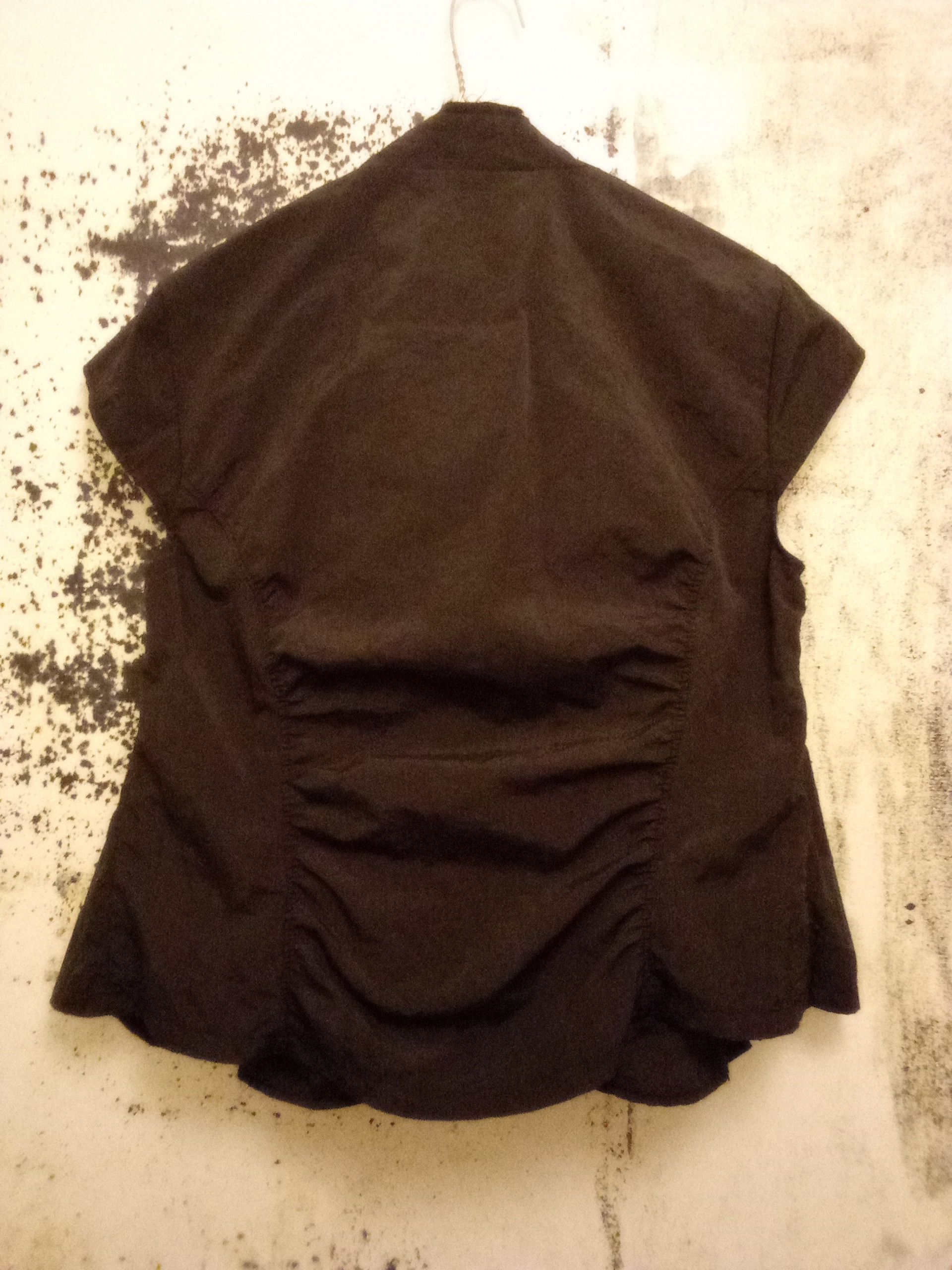 Japanese Brand × Vintage Neo Sleeveless Zip Shirt Goth Vest Distress Cyber y2k opium Size M / US 6-8 / IT 42-44 - 3 Thumbnail