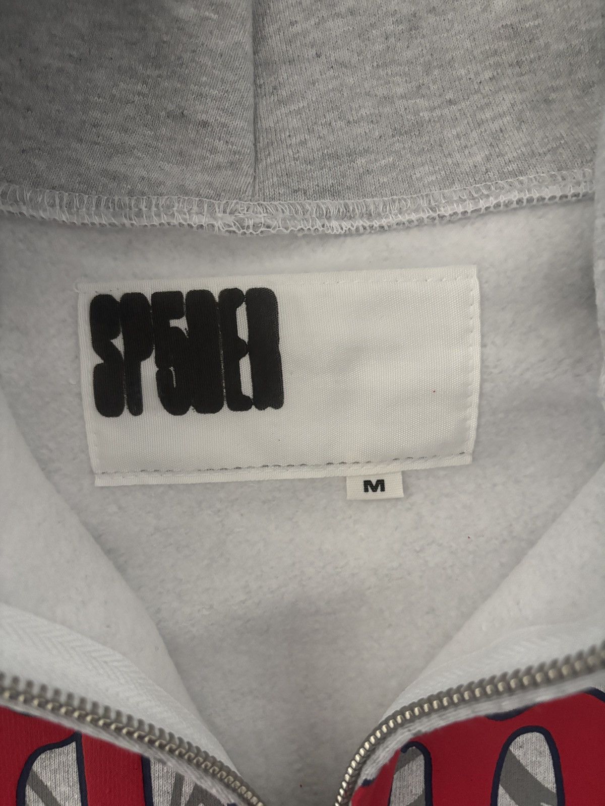 Sp5der Grey Atlanta Full Zip Hoodie Size US M / EU 48-50 / 2 - 3 Thumbnail