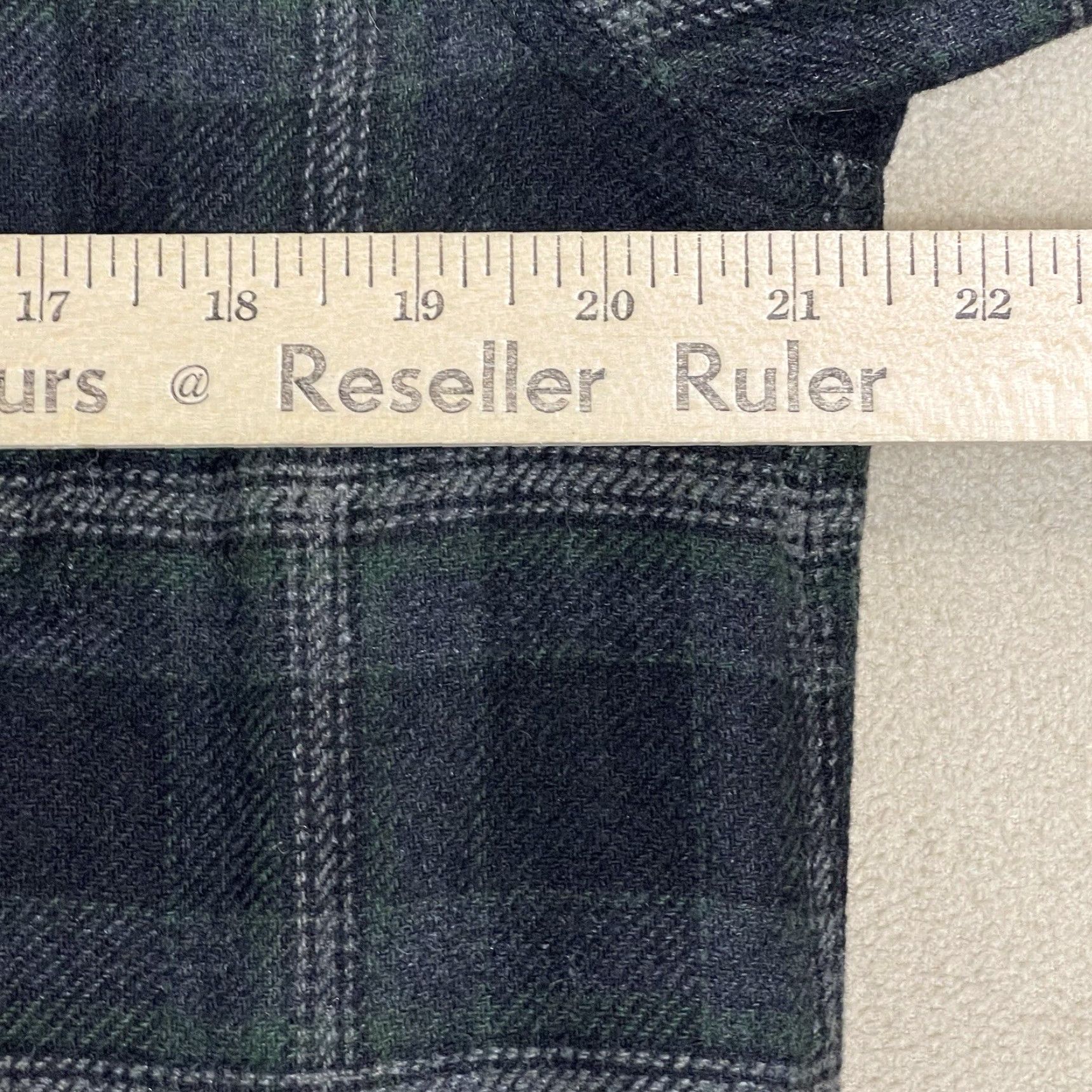Roark Roark Mens Jacket Heavyweight Gray Green Plaid Sherpa Lined Utility Military Style Jacket M Men Size US M / EU 48-50 / 2 - 5 Thumbnail