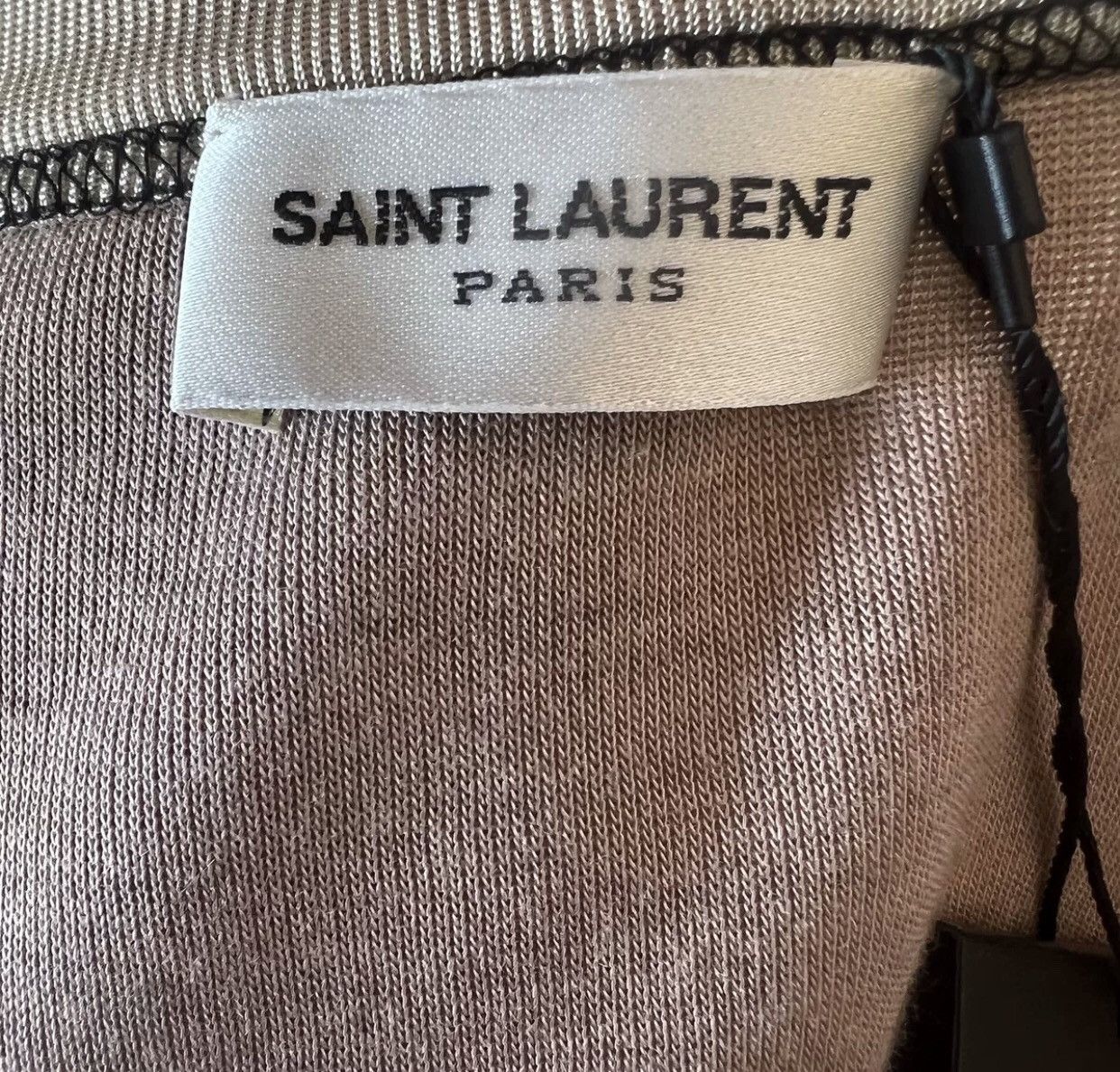 Saint Laurent Paris × Yves Saint Laurent SAINT LAURENT SS23 letter round neck short sleeve T-shirt Size M / US 6-8 / IT 42-44 - 3 Thumbnail