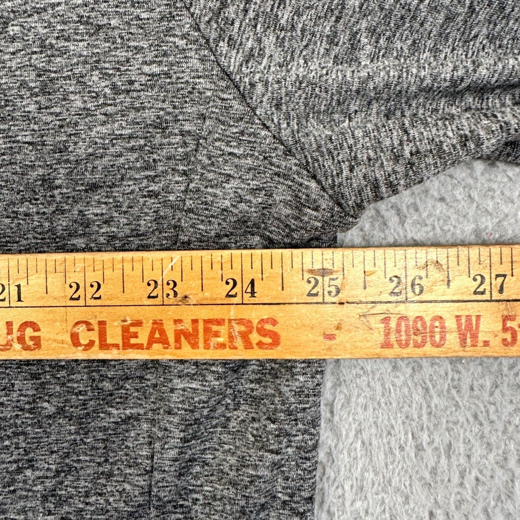 Quince Quince Performance Jacket Mens XL Grey Full Zip Hoodie Heathered Stretch Pockets Moisture-Wicking Activewear Ski Jacket Size US XL / EU 56 / 4 - 7 Thumbnail