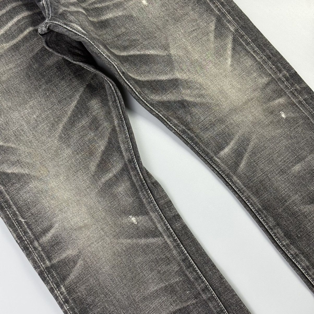 Neighborhood Neighborhood Washed.dp Narrow Straight Selvedge Denim Pants Size US 32 / EU 48 - 4 Thumbnail