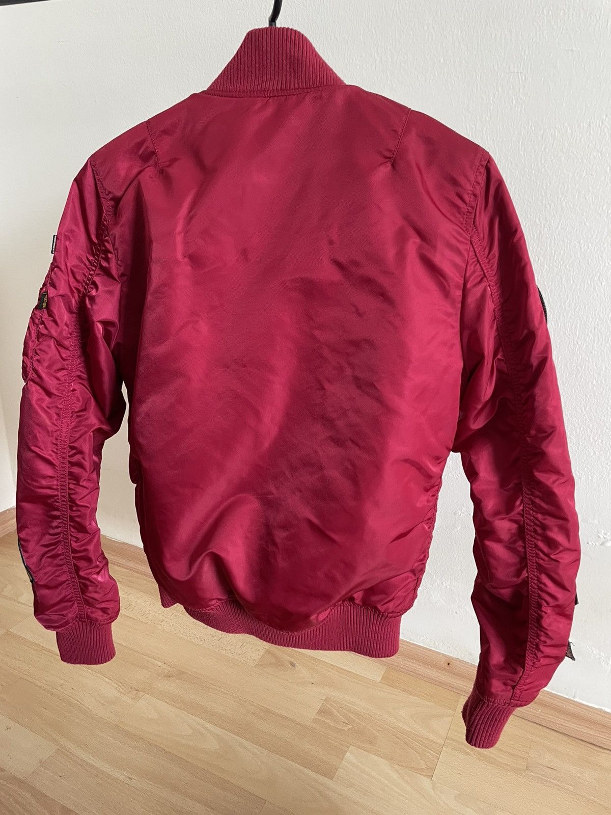 Alpha Industries Alpha Industries MA-1 Custom Women’s Jacket *RARE*GERMANY* Size XS / US 0-2 / IT 36-38 - 3 Thumbnail