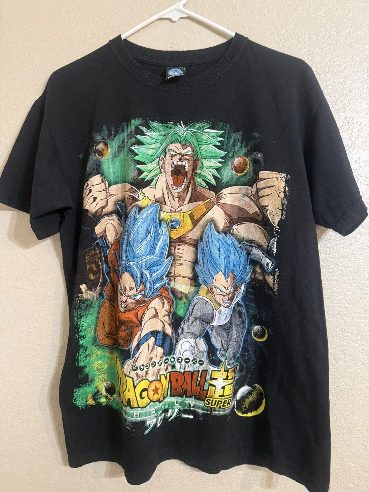 Other Dragon Ball Z black t-shirt with Goku, Vegeta and Broly. Size US L / EU 52-54 / 3 - 1 Thumbnail