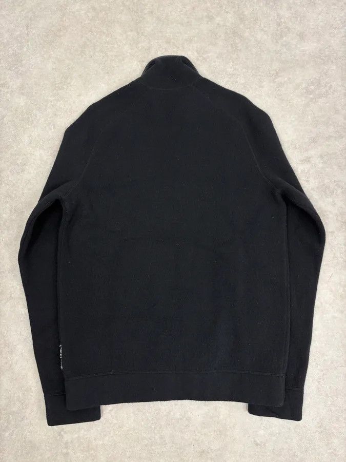 Prada FW2007 Prada Black Padded Leather Wool Zip-up Sweater Size US M / EU 48-50 / 2 - 6 Thumbnail
