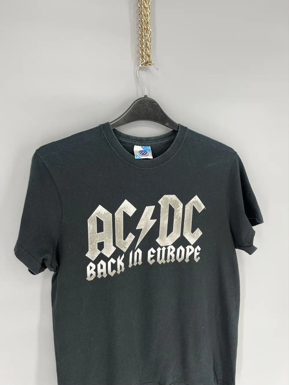 AC/DC × Vintage Vintage Y2K AC/DC ACDC Black In Evrope Tour Big Logo Size US M / EU 48-50 / 2 - 5 Thumbnail