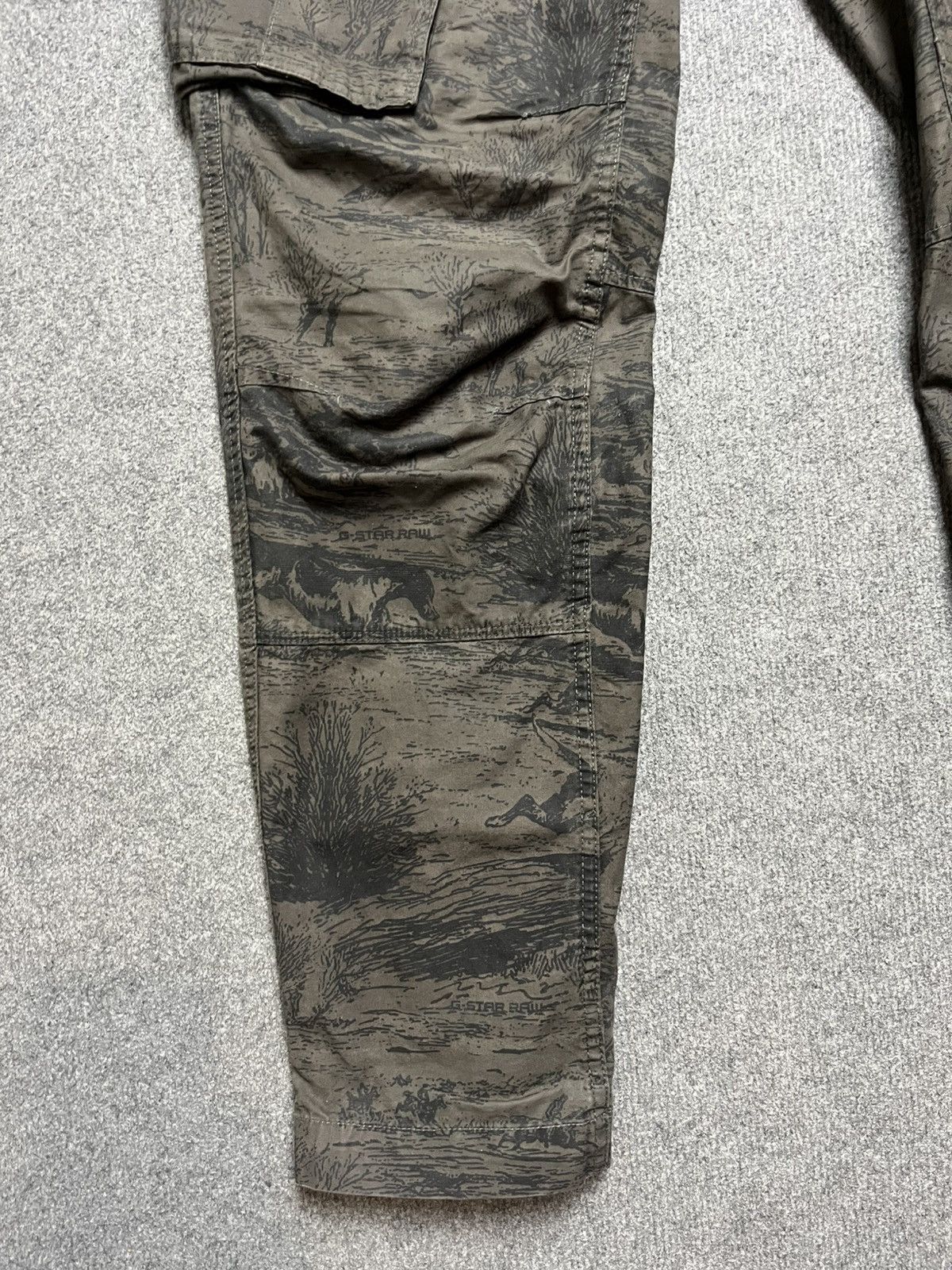 G-Star G-star 3D cargo printed pants Size US 34 / EU 50 - 6 Thumbnail
