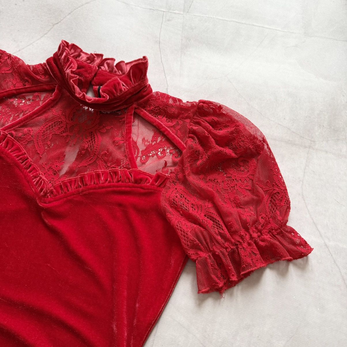 Undercover Gothic Mesh Web T Shirt Mad Punk LGB Tripp NYC Vibe Size L / US 10 / IT 46 - 2 Thumbnail