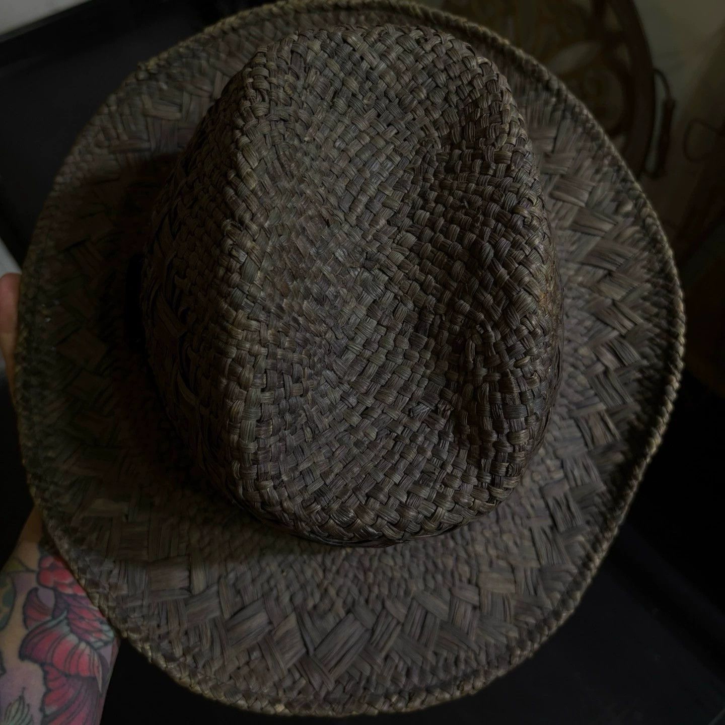 Number (N)ine Number (n)ine Men Straw Hat Size ONE SIZE - 5 Thumbnail