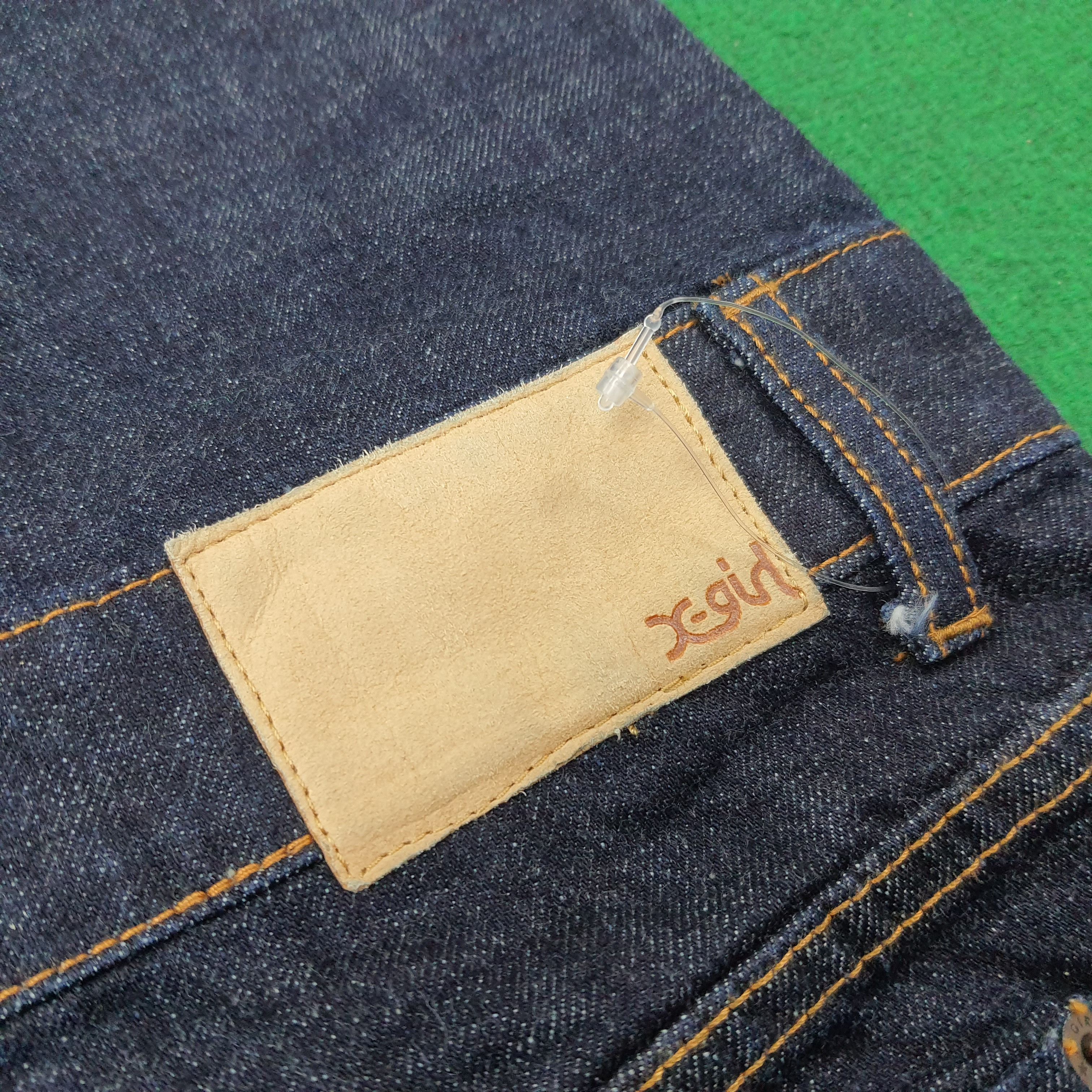 Japanese Brand × X-Girl Vintage X-Girl Streetwear Japan Denim Jumpsuit C235N13 Size 35" - 6 Thumbnail