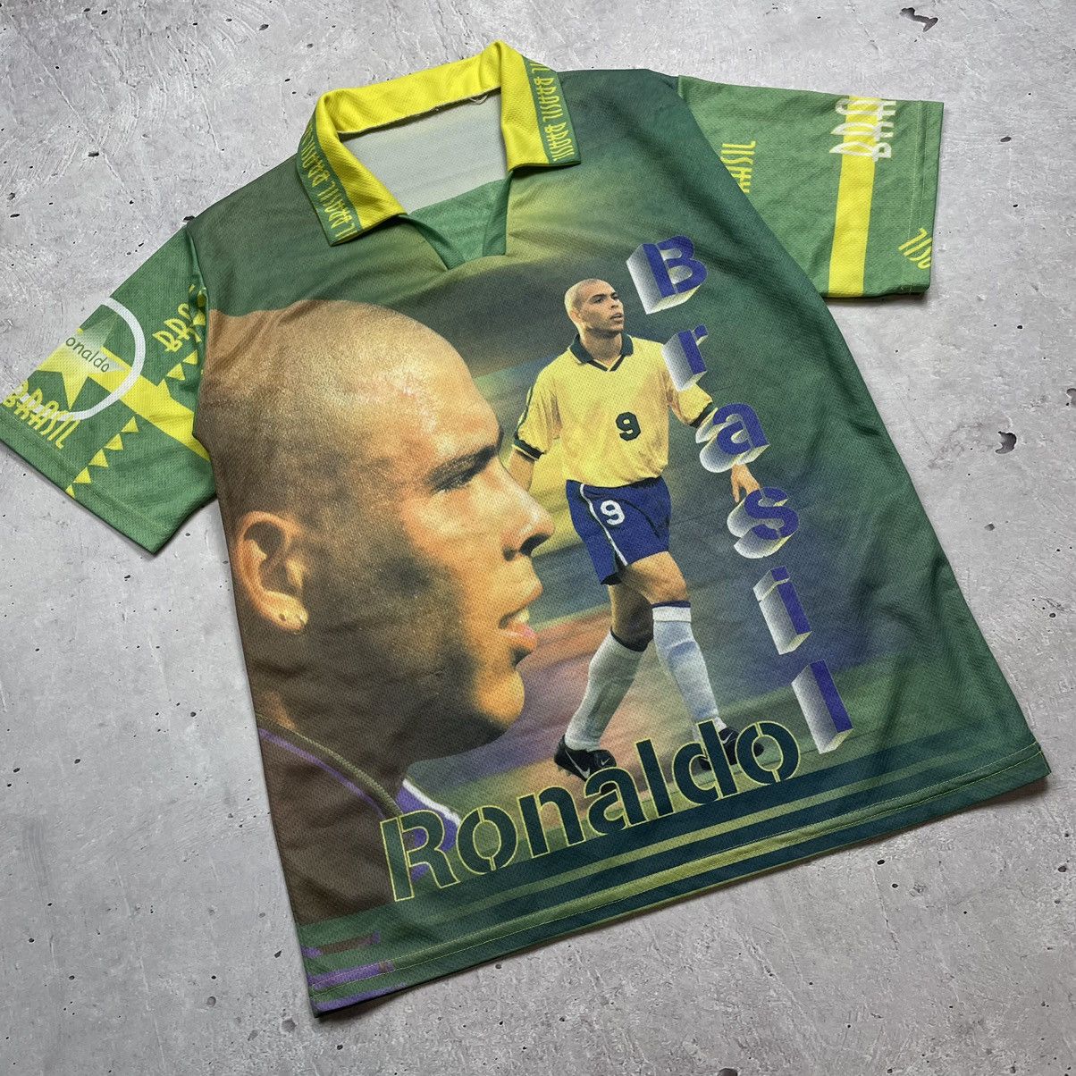 Vintage Vintage Ronaldo Brazil soccer Shirt football jersey Y2k Size US L / EU 52-54 / 3 - 3 Thumbnail