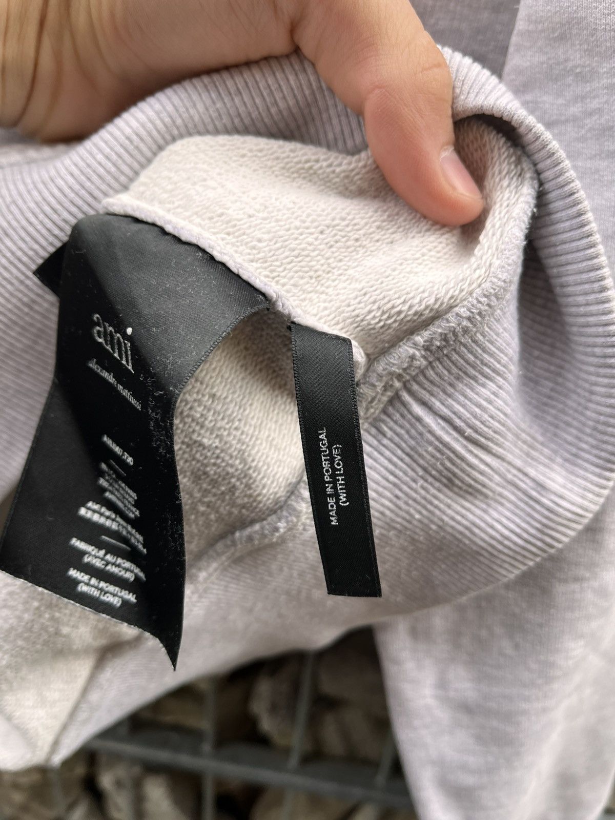 AMI Ami Sweatshirt Love Logo Embroider Classic Luxury Sweater Size US M / EU 48-50 / 2 - 8 Thumbnail