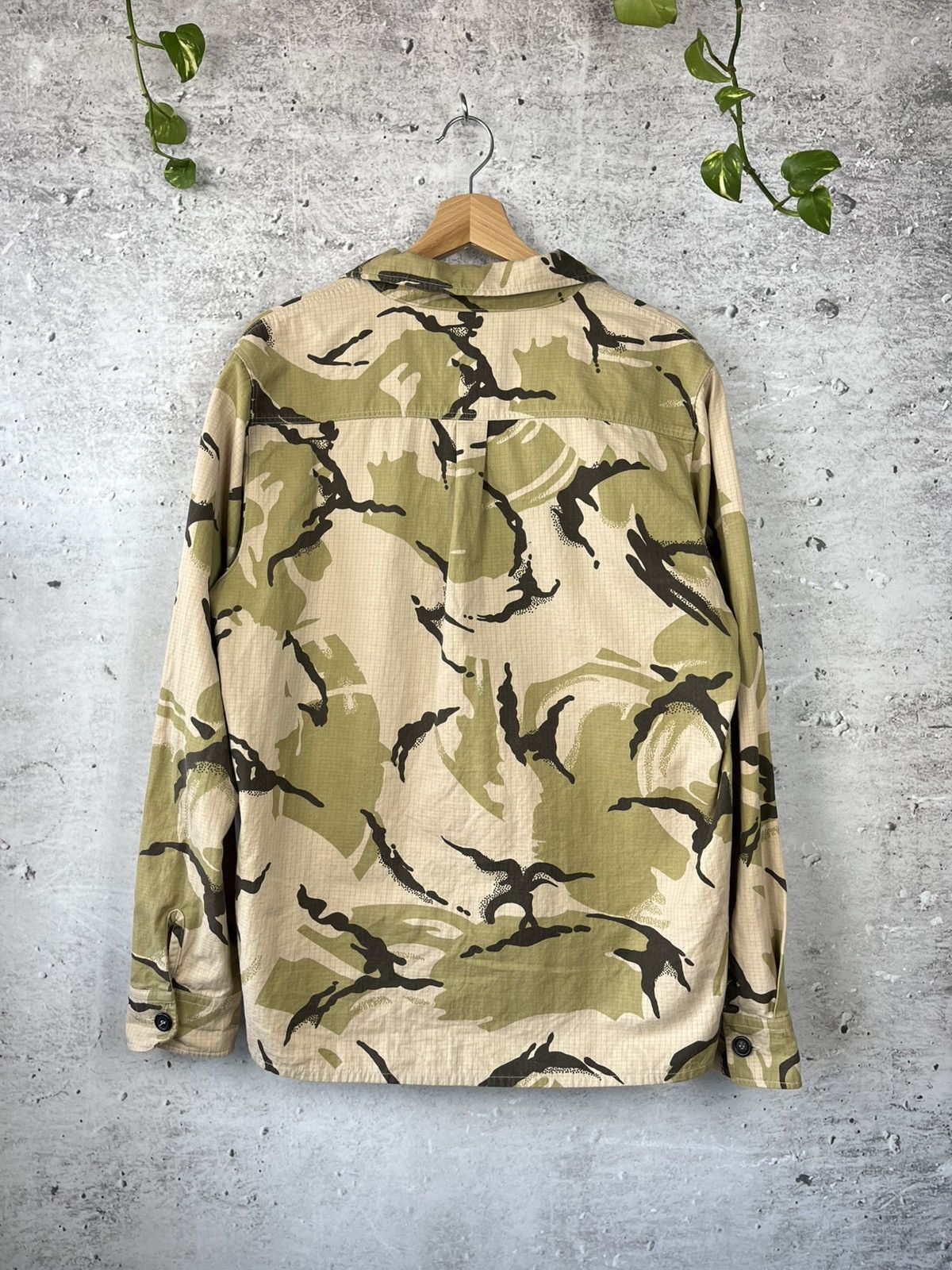 Designer × Garment Project Garment Project - Military Taupe Overshirt Rip Stop Camo M Size US M / EU 48-50 / 2 - 5 Thumbnail