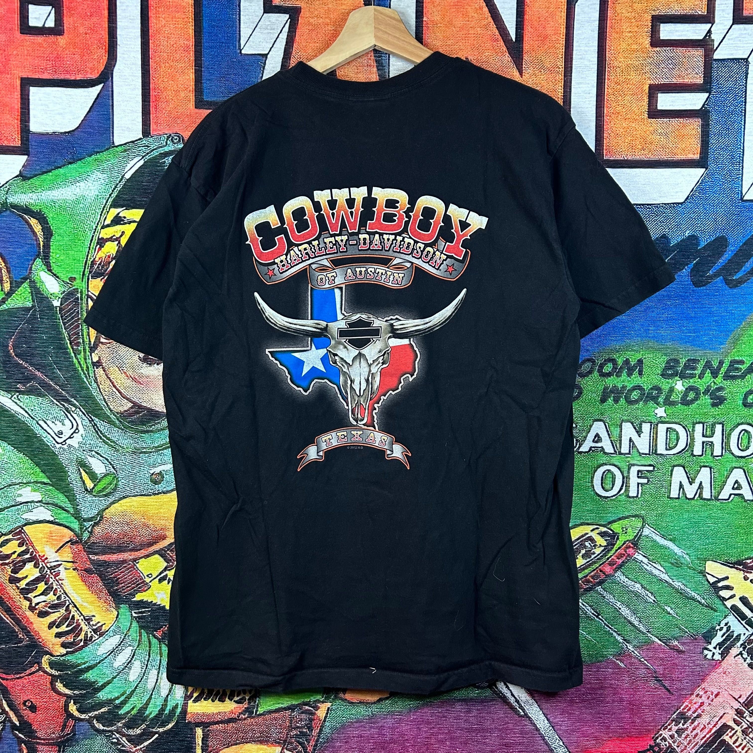 Harley Davidson × Vintage Harley Davidson Flaming Skull Tee Size Large Size US L / EU 52-54 / 3 - 2 Thumbnail
