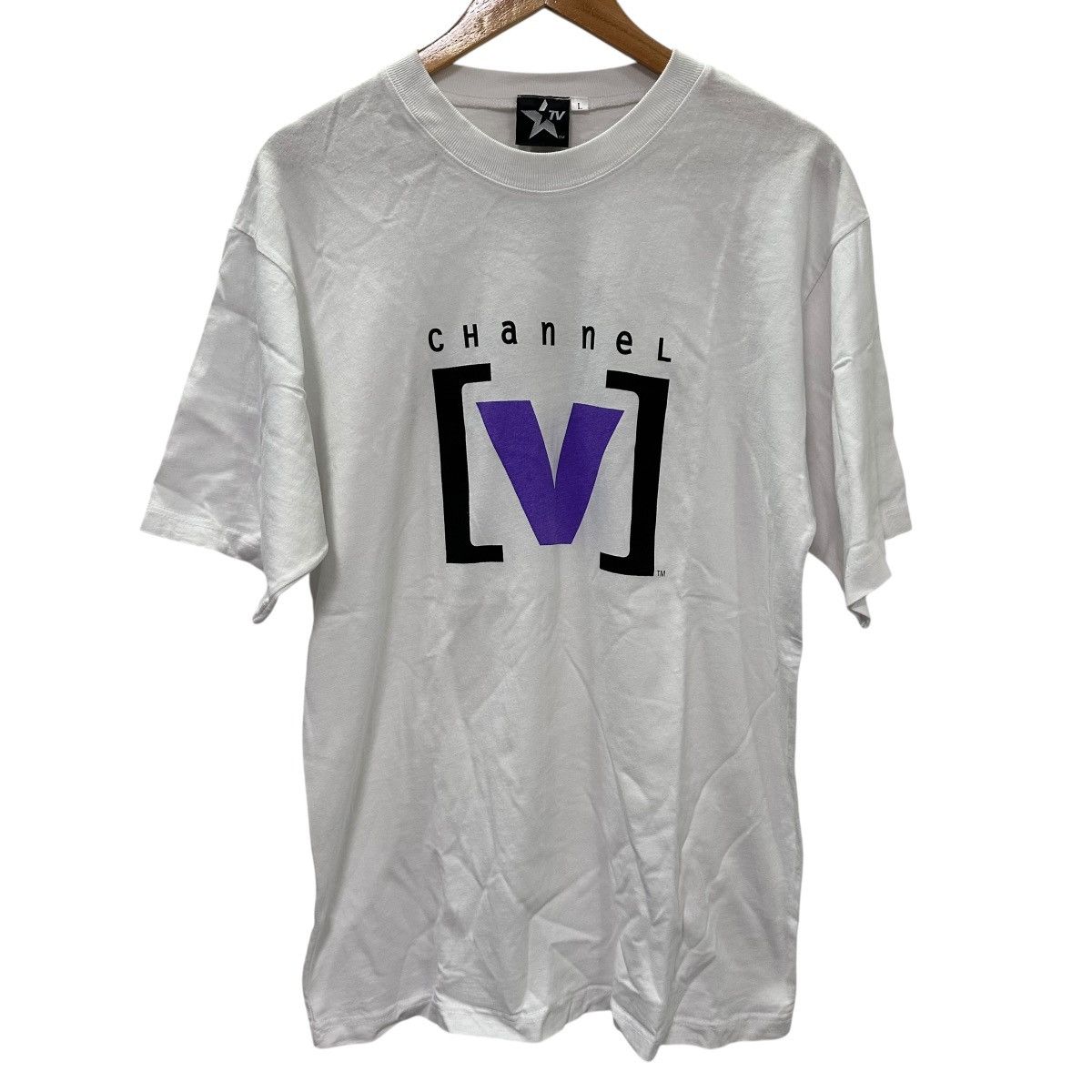 Vintage Vintage Channel V Tee Size US L / EU 52-54 / 3 - 1 Thumbnail