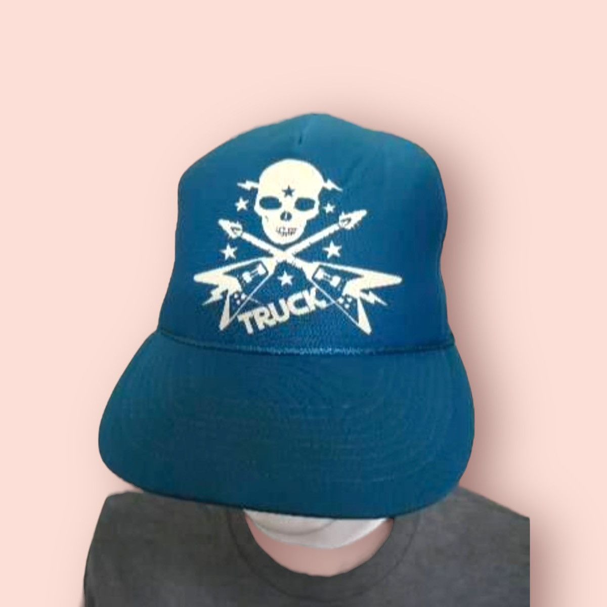 Otto × Seditionaries VINTAGE TRUCK HEAVY METAL SKULL TRUCKER HAT Size ONE SIZE - 4 Thumbnail