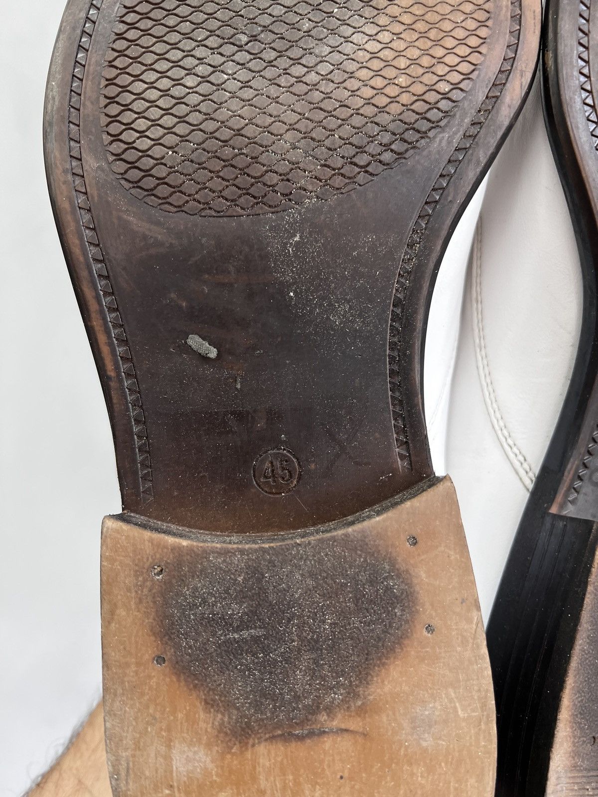 Vintage VINTAGE WESTERN crocodile LEATHER HIGH MOTO BOOTS 99s Size US 12 / EU 45 - 7 Thumbnail
