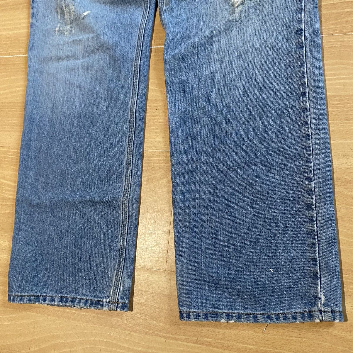 Carhartt Carhartt Jeans Men's 40x32 Blue Relaxed Fit Workwear Size US 40 / EU 56 - 4 Thumbnail