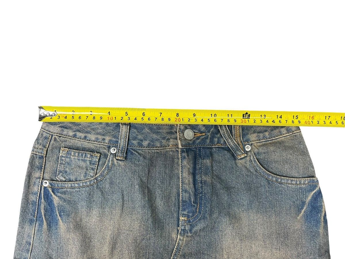 Japanese Brand Vintage Genuine Mini Skirt Six Pocket Streetwear Size 30" / US 8 / IT 44 - 4 Thumbnail