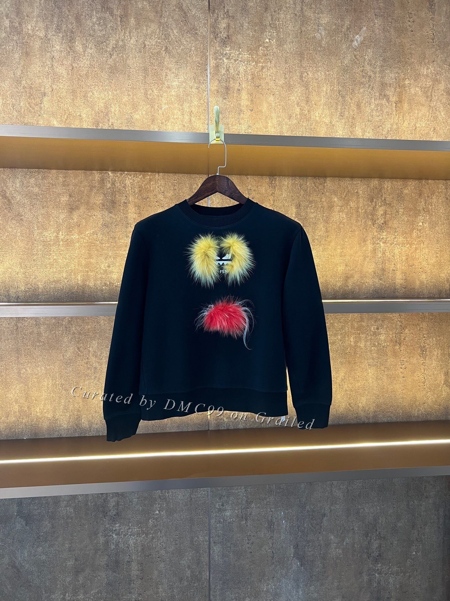 Fendi Fendi Little Monster Sweatshirt Size US XXS / EU 40 - 1 Thumbnail