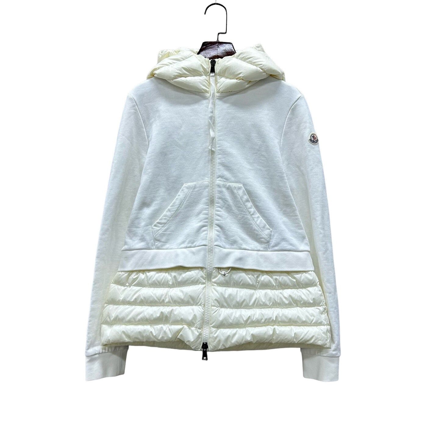 Moncler Moncler Down-Filled Zip Hoodie Size M Size US M / EU 48-50 / 2 - 1 Thumbnail