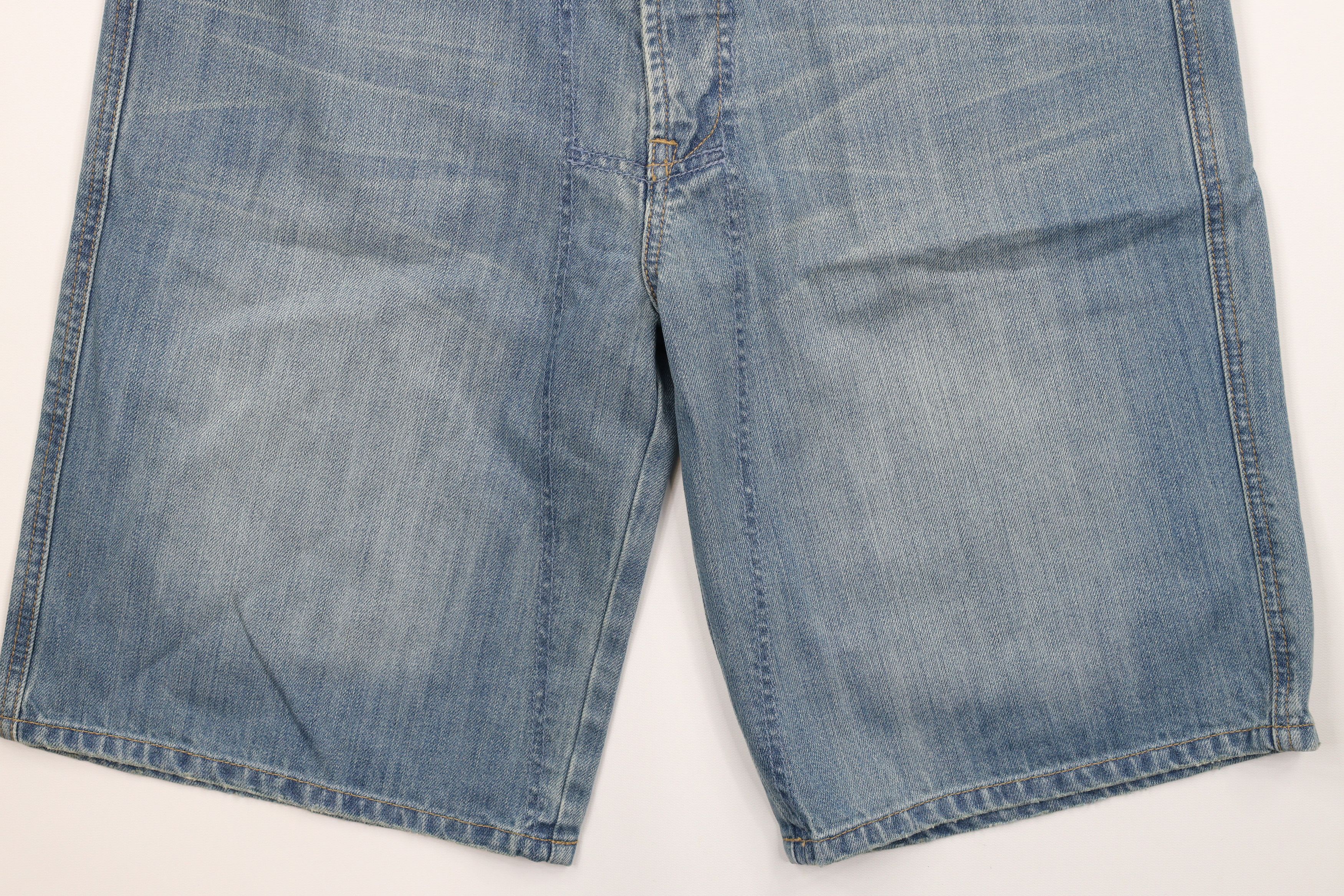 Marithe + Francois Girbaud × Vintage Deadstock Vintage Marithe Francois Girbaud Denim Jean Shorts Size US 32 / EU 48 - 4 Thumbnail