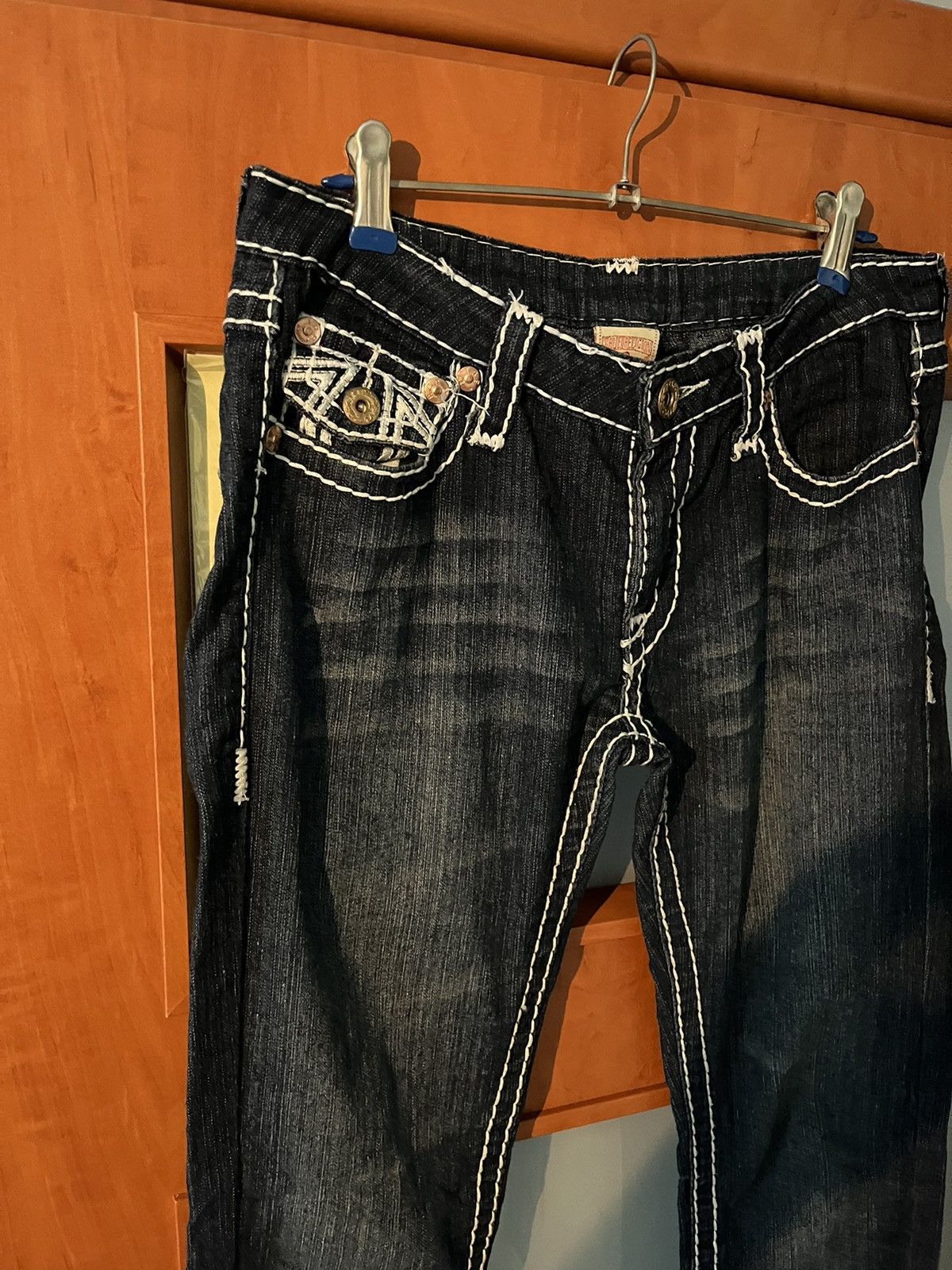 True Religion × Vintage Vintage True Religion Billy denim pants Size US 31 - 3 Thumbnail