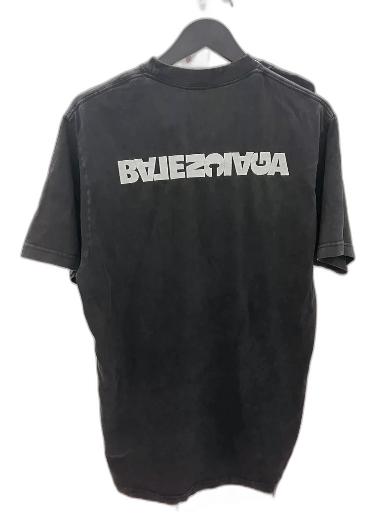 Balenciaga Balenciaga Embroidered Logo Vintage TShirt-2505 Size US M / EU 48-50 / 2 - 1 Thumbnail