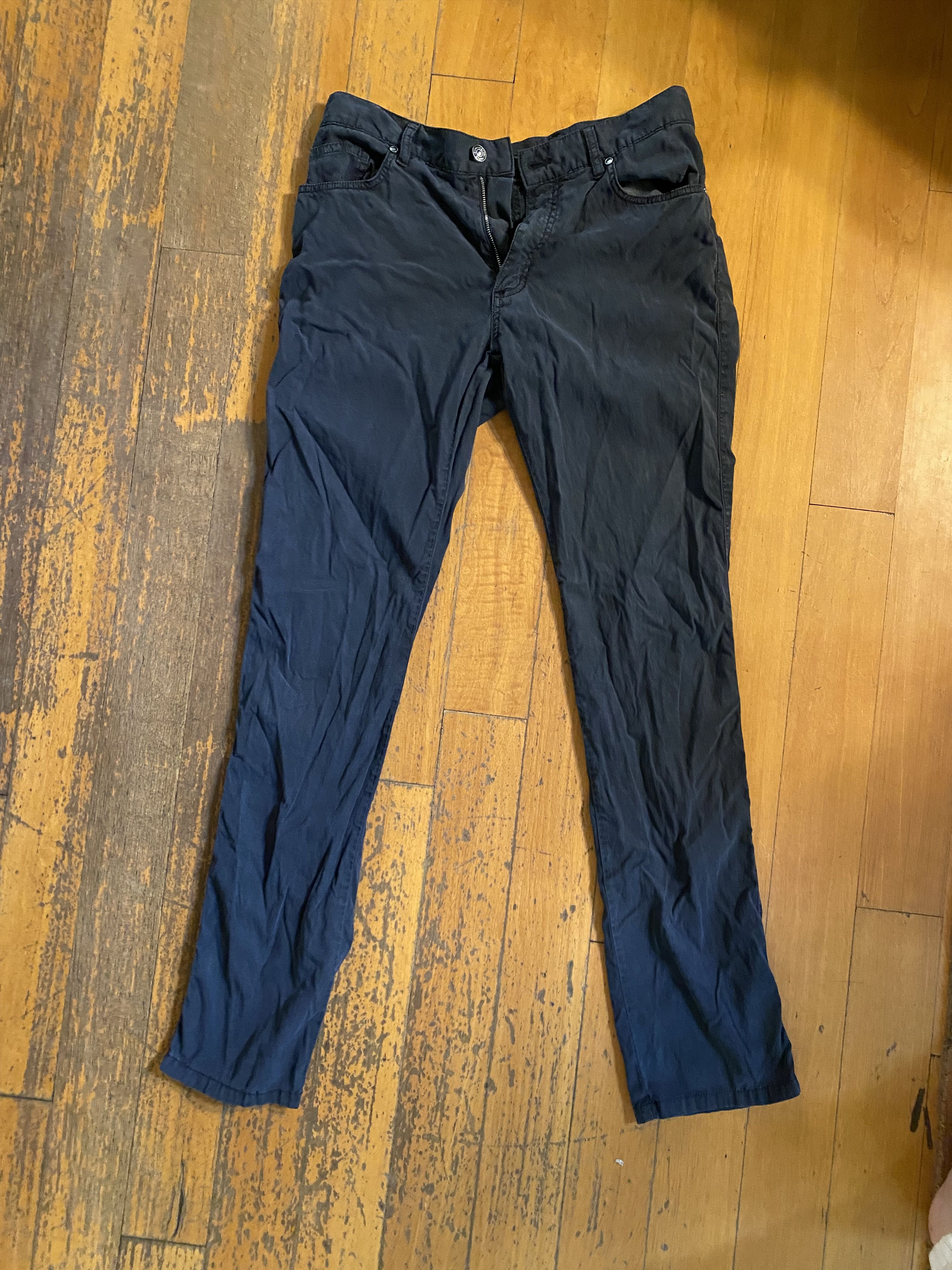 Ermenegildo Zegna zegna black slacks Size US 32 / EU 48 - 1 Thumbnail