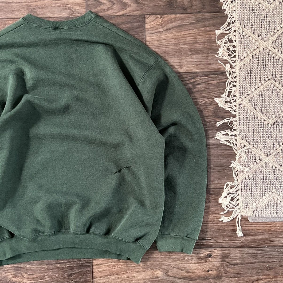 Fruit Of The Loom Vintage 1990s essential boxy crewneck with distressing XXL Size US XXL / EU 58 / 5 - 7 Thumbnail