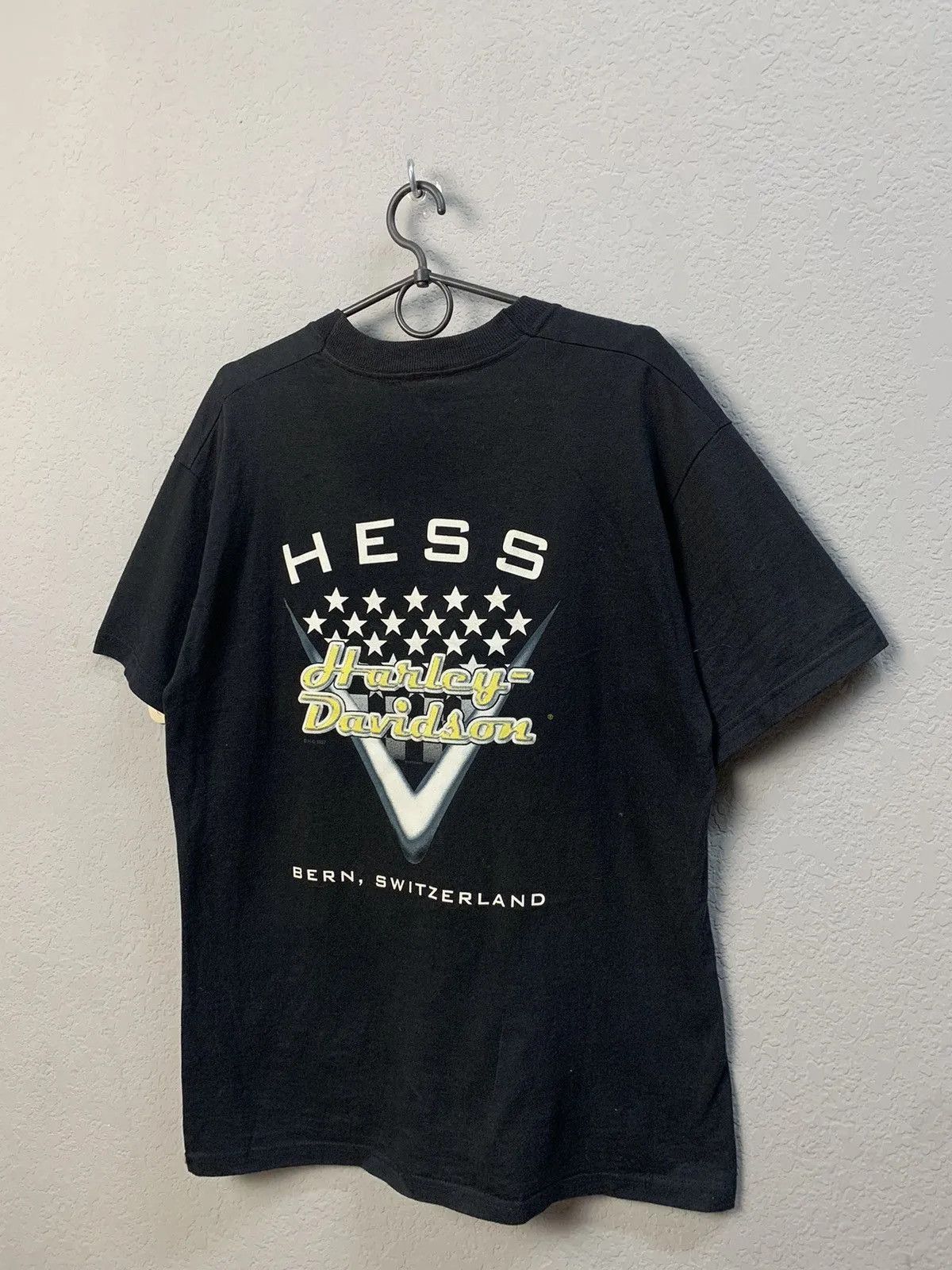 Harley Davidson × Vintage Vintage Y2K HARLEY DAVIDSON RARE FADED TEE Size US M / EU 48-50 / 2 - 5 Thumbnail