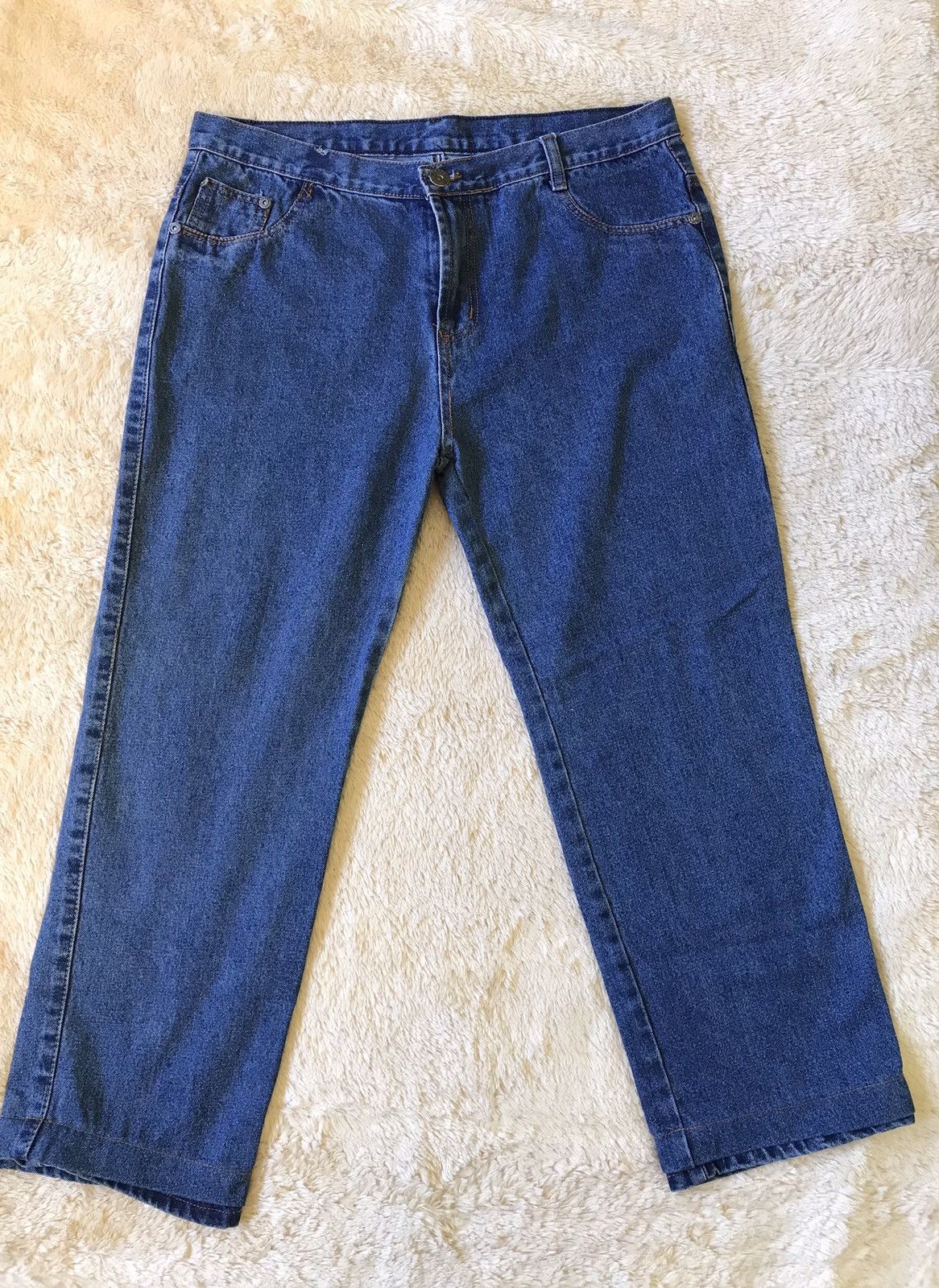 Apple × Japanese Brand AAPLCLOUR Denim Jeans Apple Size US 38 / EU 54 - 1 Thumbnail