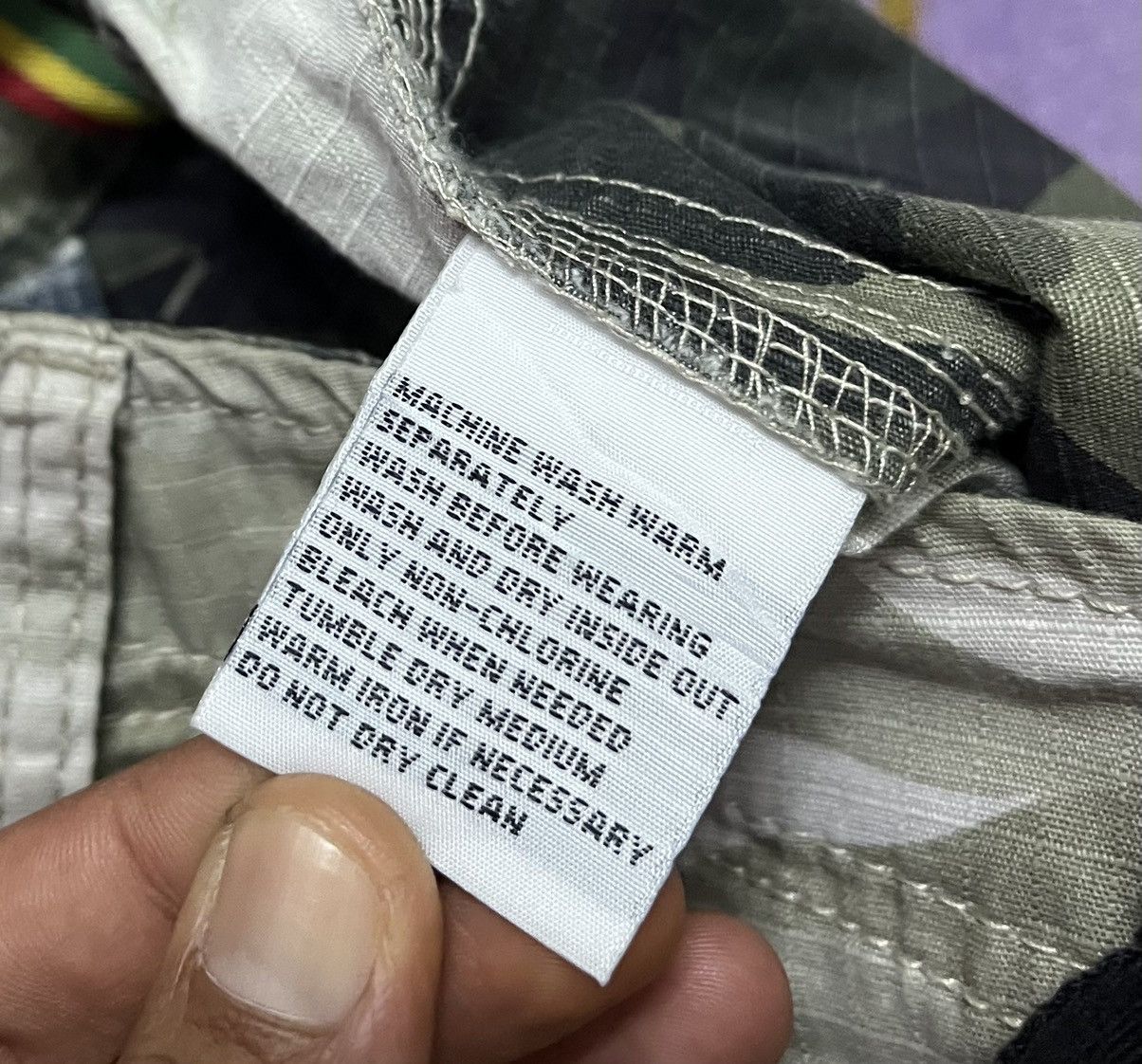 Pelle Pelle PELLE PELLE Soljah Rare Design Camo Cargo Pant Size US 32 / EU 48 - 16 Thumbnail