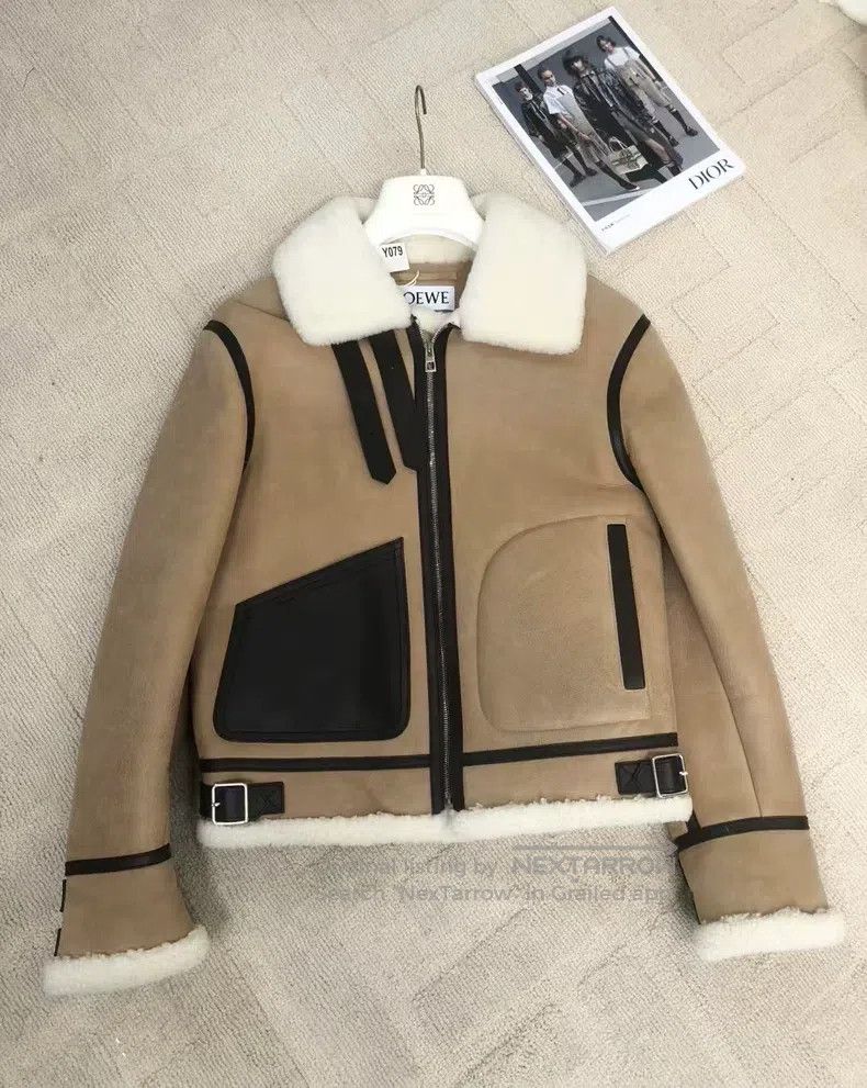 Loewe Loewe Fur Lined Biker Jacket Size US S / EU 44-46 / 1 - 4 Thumbnail