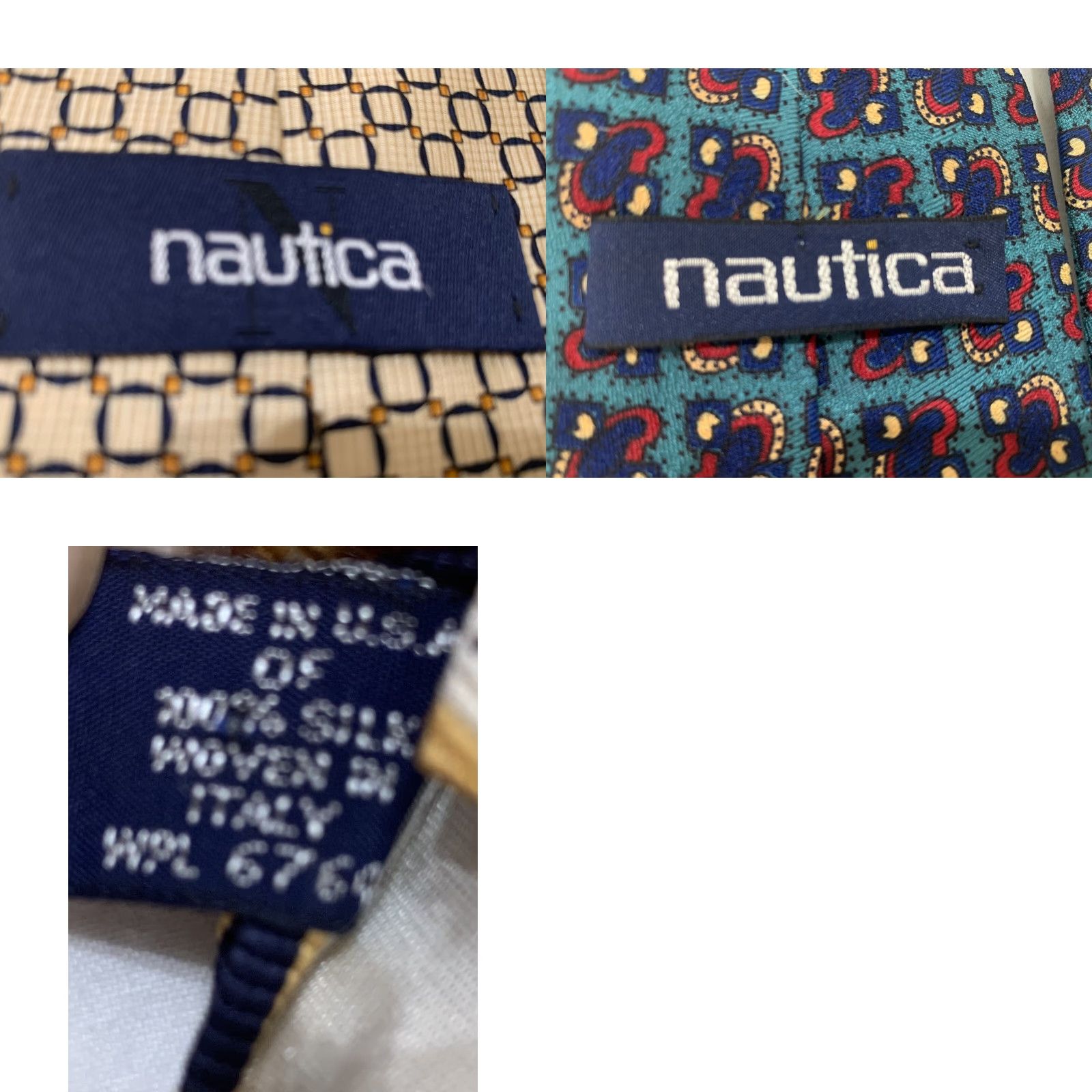 Nautica Vtg Nautica Necties Tie Lot of 4 100% Silk Brand Nautica Men Tie Multicolor Silk 4 Tie Lot 100% Silk Vtg Nautica Necties Tie Lot of 4 100% Silk Size ONE SIZE - 8 Thumbnail