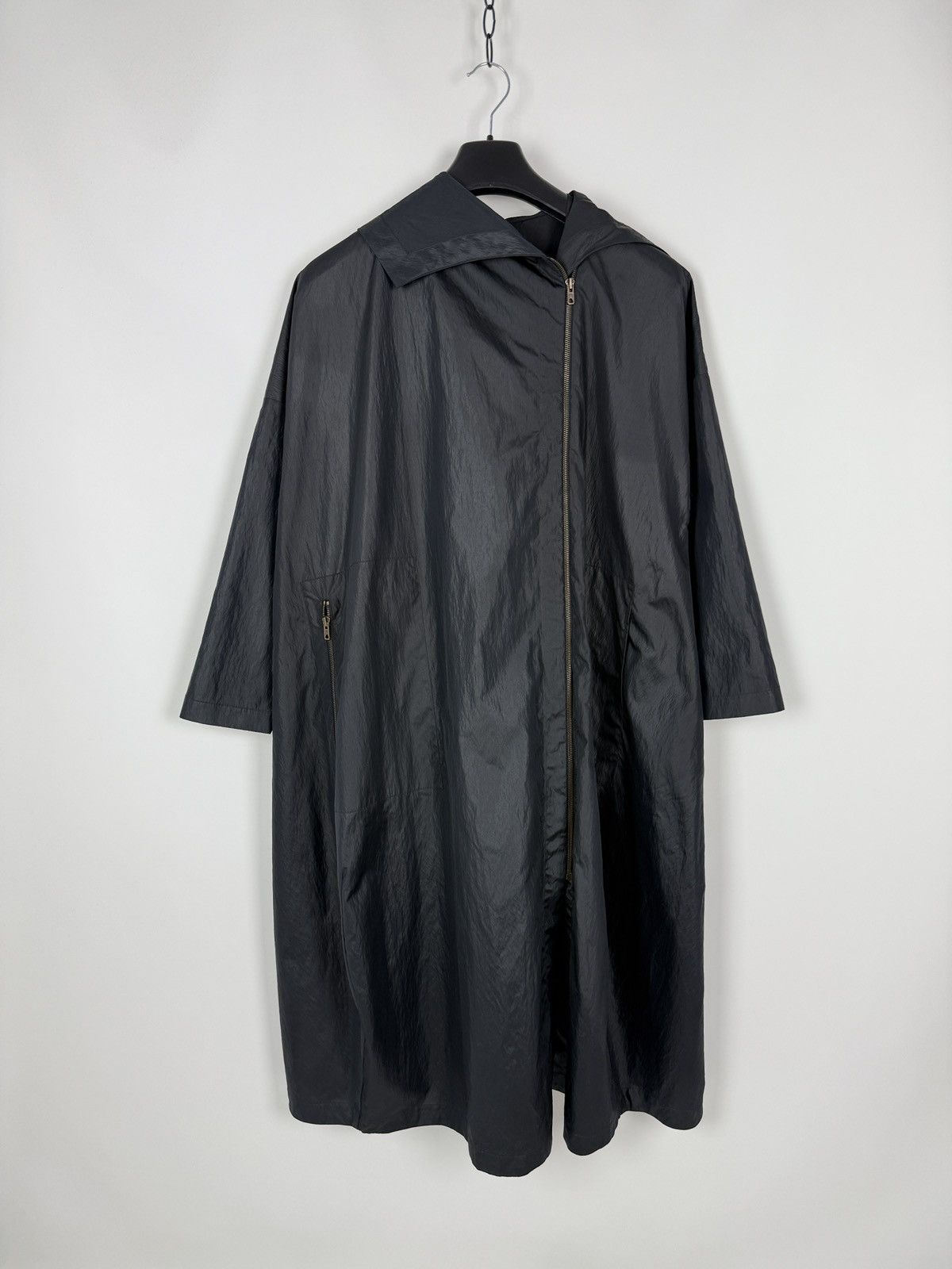 Other Manuelle Guibal Paris Assymetric Zip Hooded Rain Coat Size M / US 6-8 / IT 42-44 - 5 Thumbnail