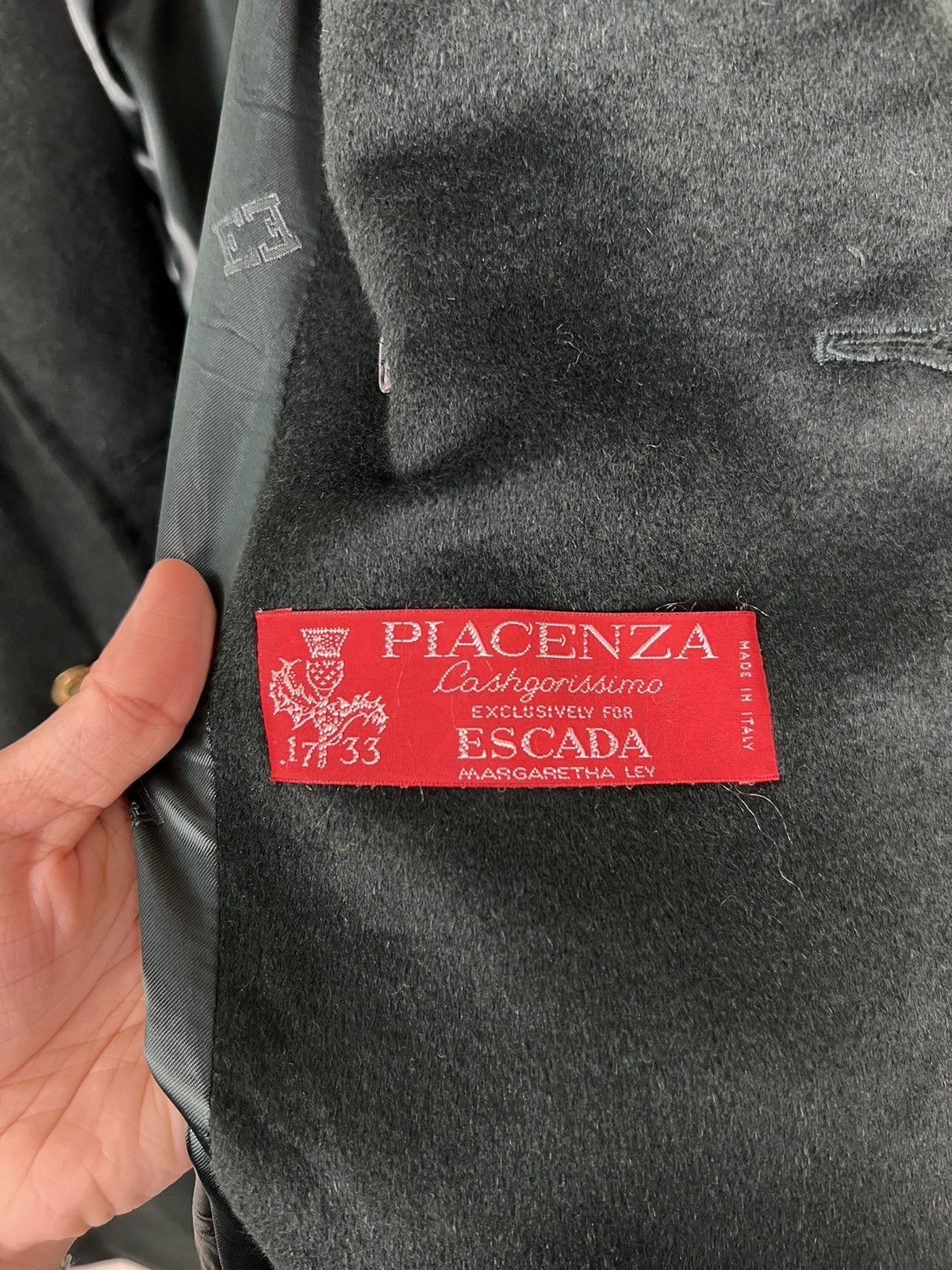 Escada 🔥 ESCADA OVERCOAT Size US S / EU 44-46 / 1 - 19 Thumbnail