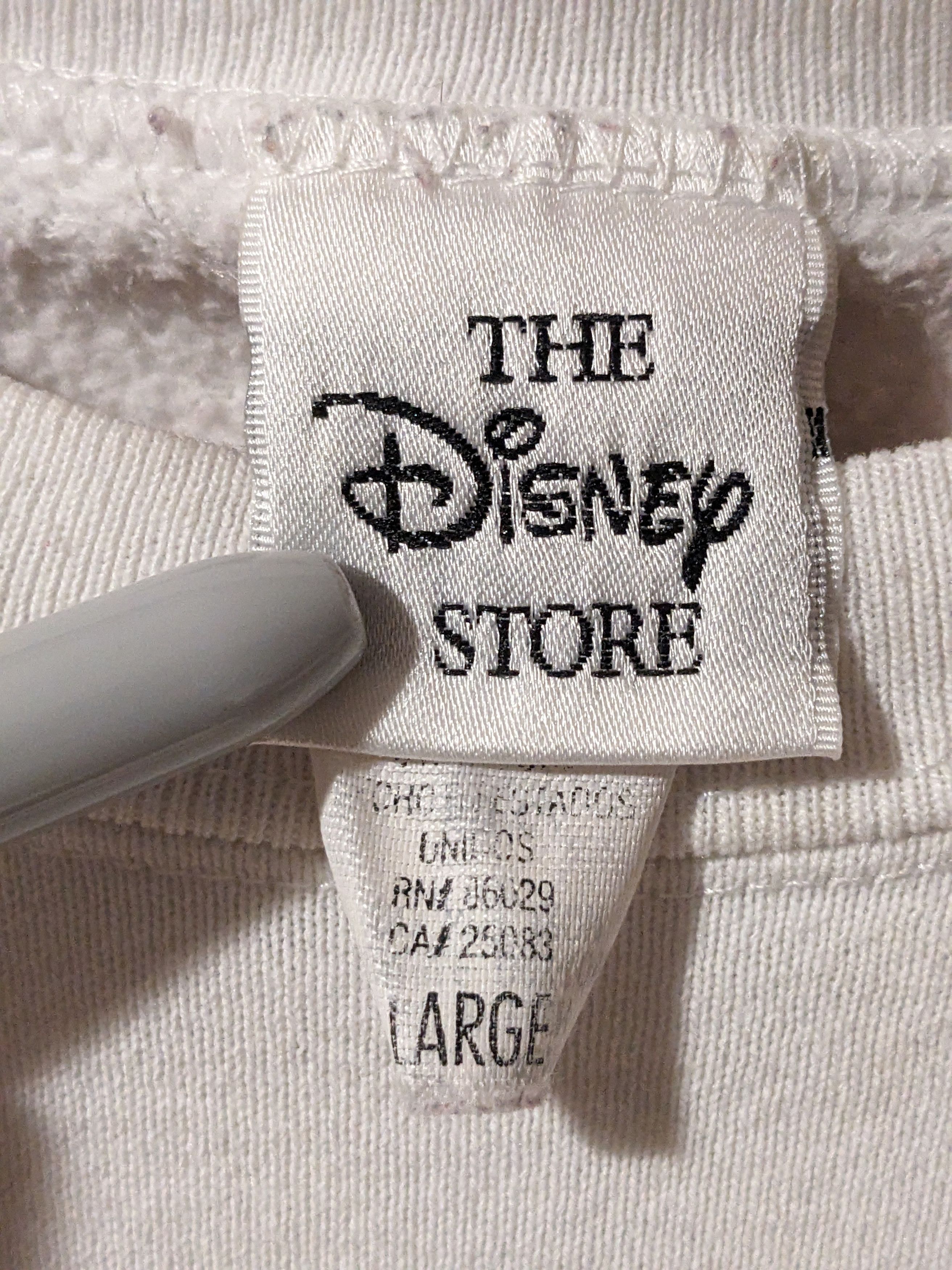 Disney × Vintage Vintage 90s Mickey Mouse Throughout the Ages Sweatshirt Size US L / EU 52-54 / 3 - 3 Thumbnail