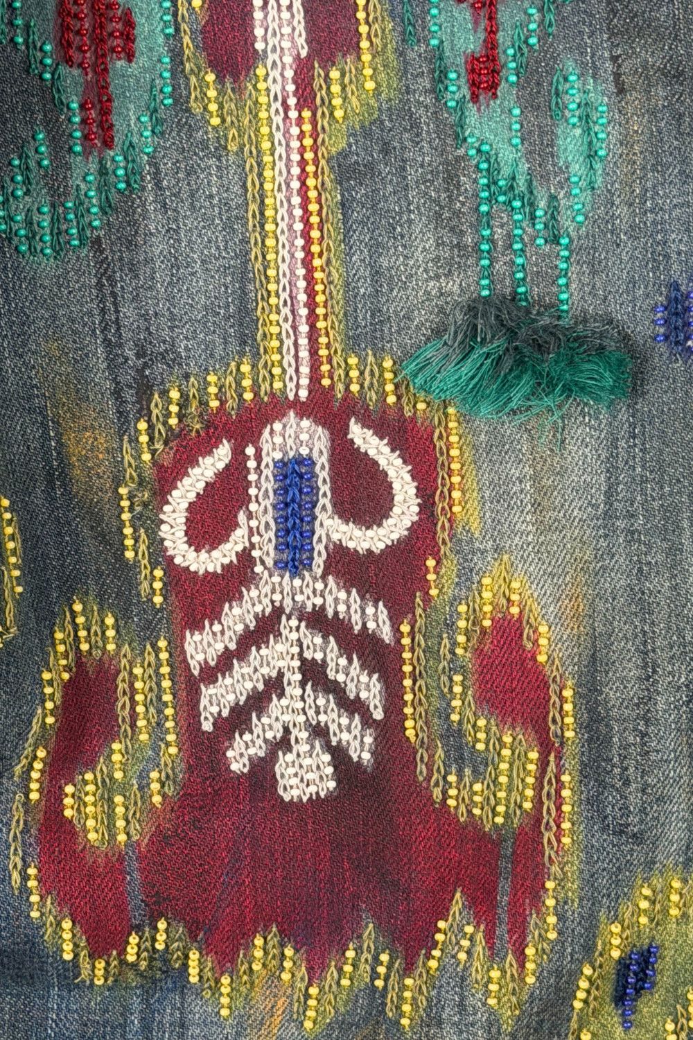 Ralph Lauren Purple Label Ralph Lauren Purple Label Hand-Beaded Artisanal Denim Size 28" / US 6 / IT 42 - 14 Thumbnail
