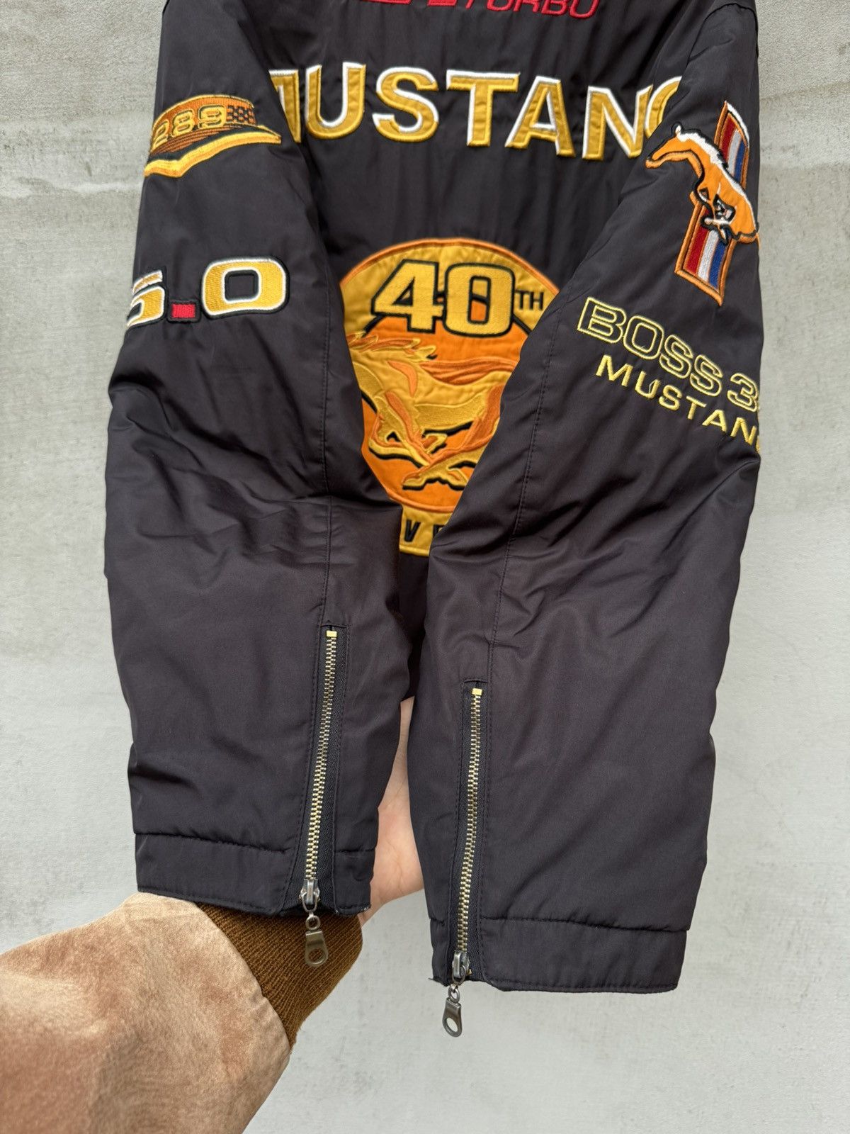 JH Design ARCHIVAL! 🏇Ford Mustang 40TH Anniversary Limited Jacket Size US L / EU 52-54 / 3 - 18 Thumbnail