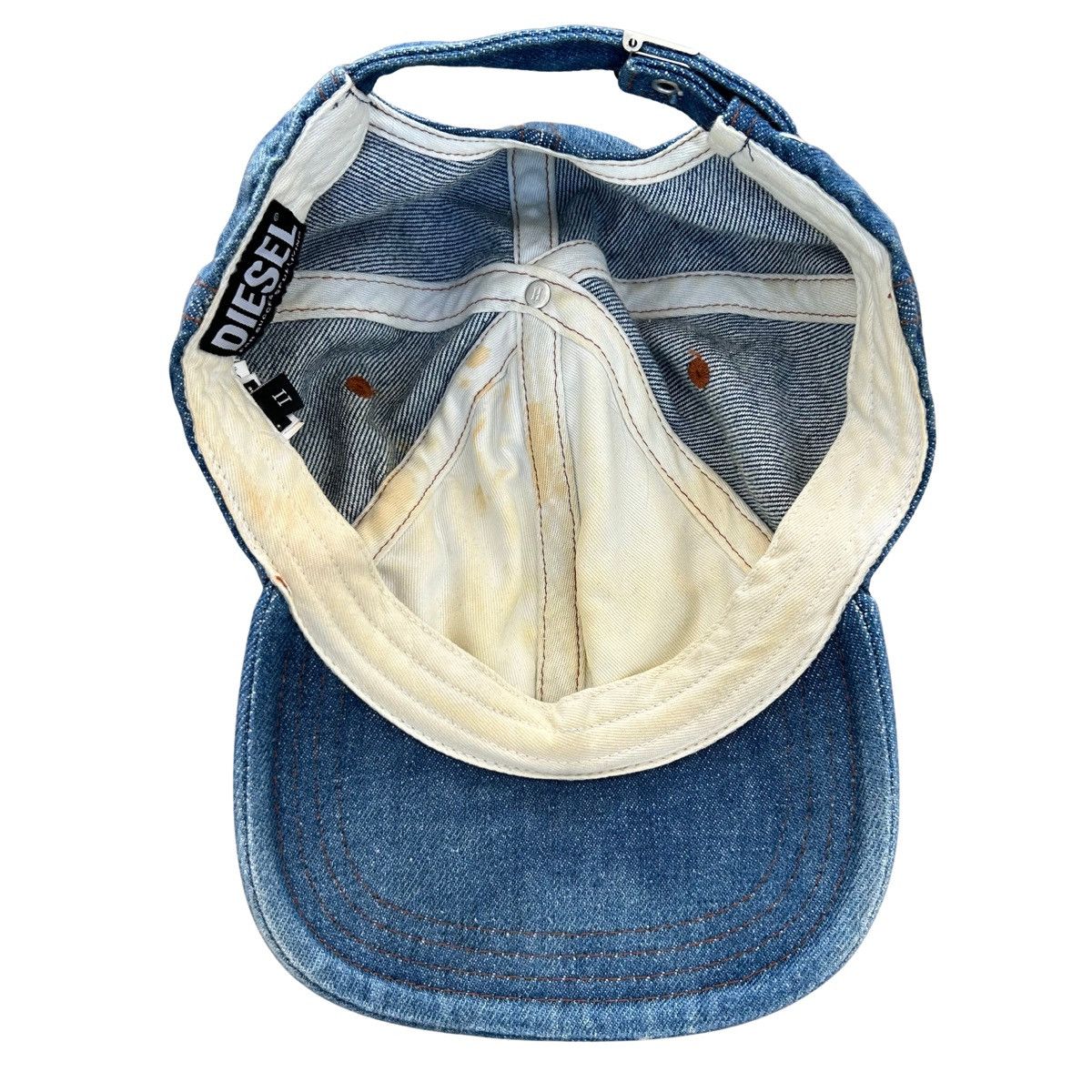 Diesel Diesel Denim Cap Hat Size ONE SIZE - 4 Thumbnail